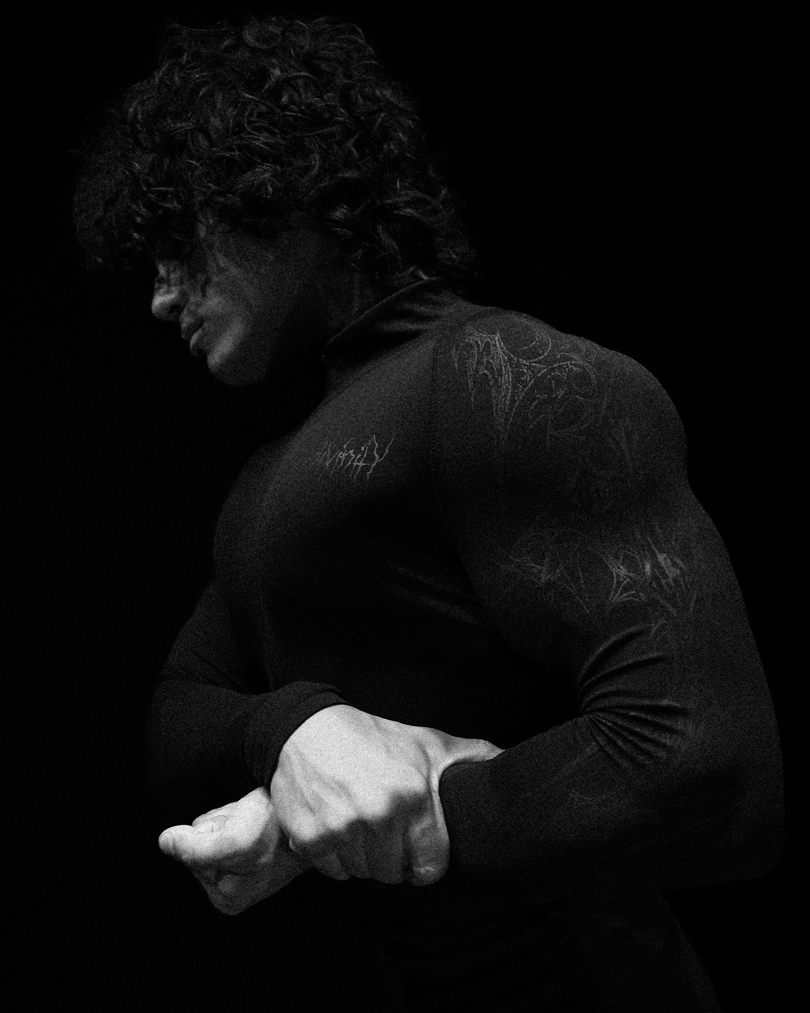 Void Tech™ Vampire Hunter Zip-up Compression [DARKNESS]