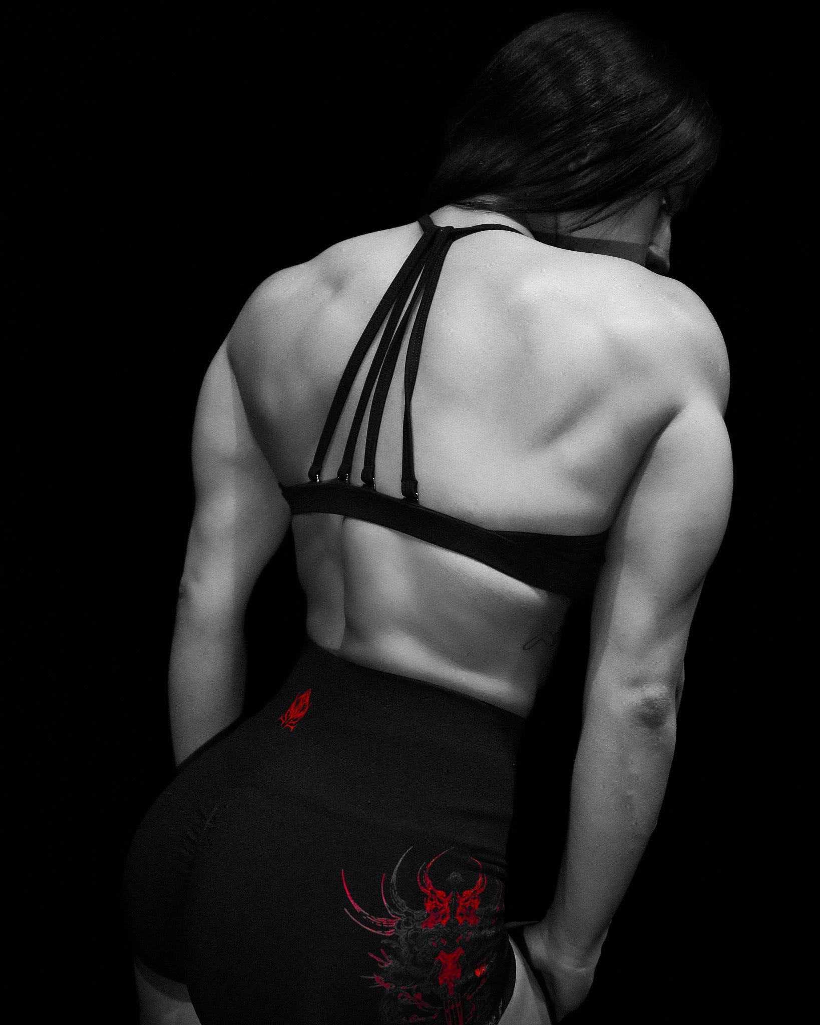 Women's Void Tech™ Cursemark Halter Sports Bra [NIGHTMARE]