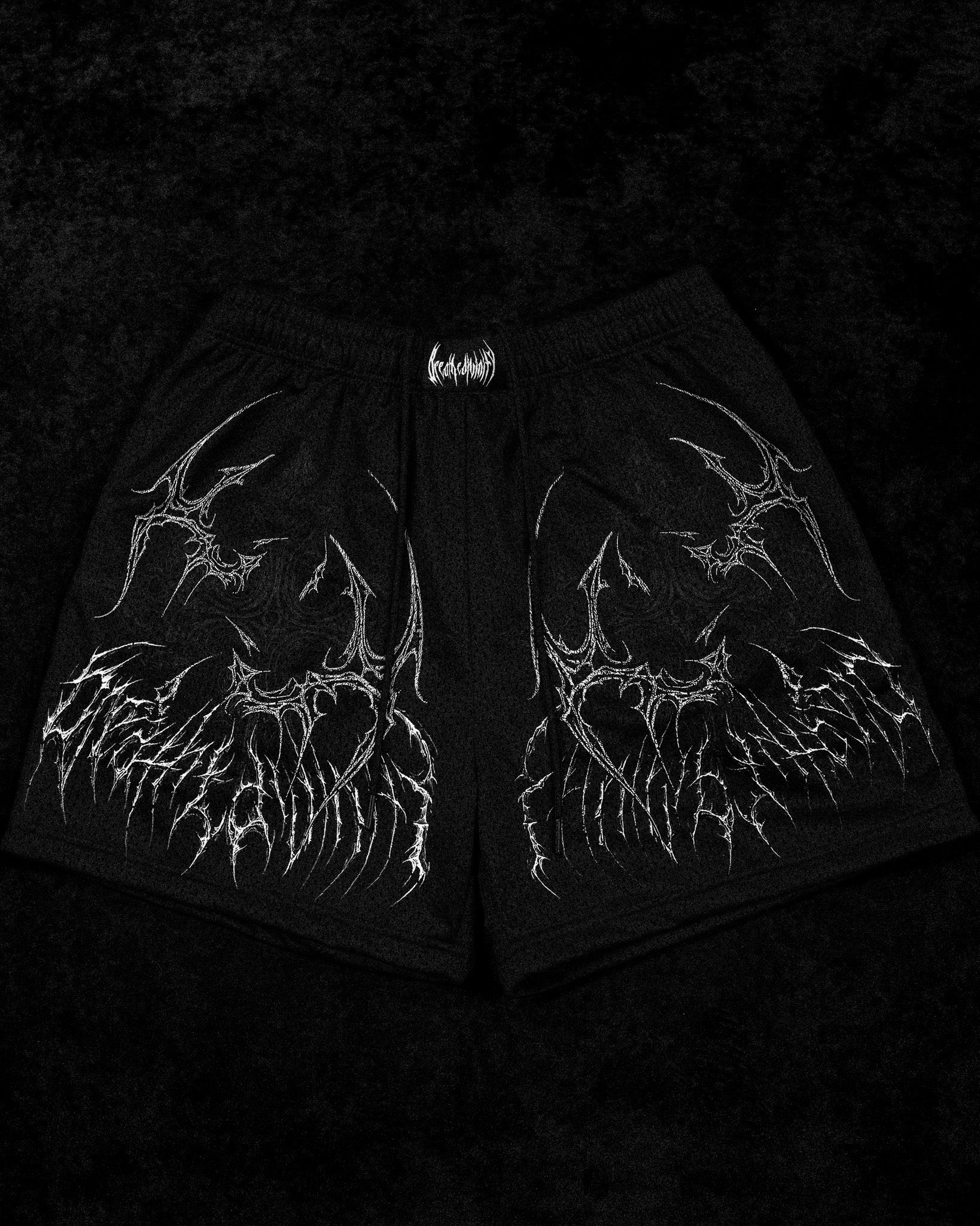 Soul Crest Bodybuilding Mesh shorts [VOID BLACK]