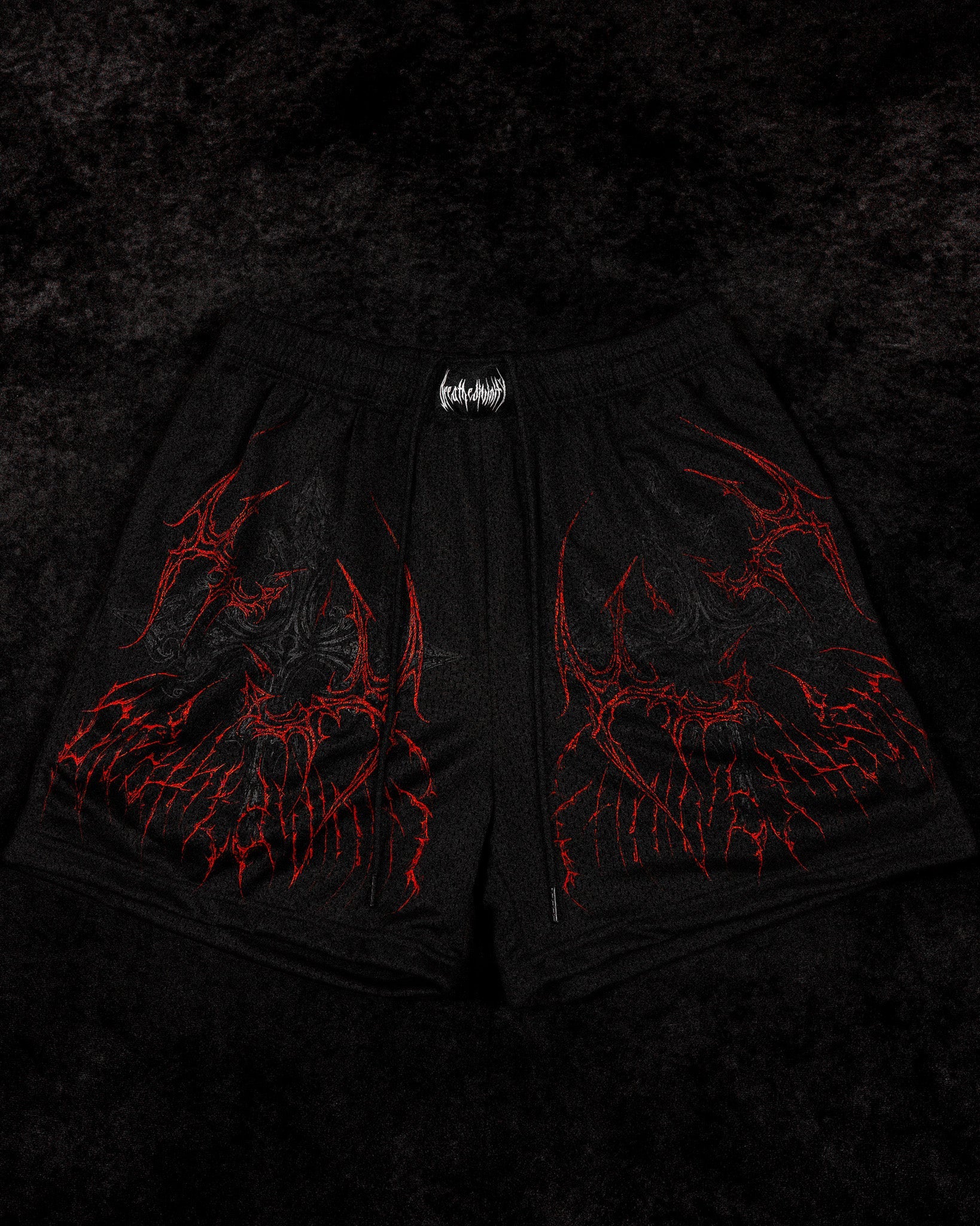 Soul Crest Bodybuilding Mesh shorts [NIGHTMARE]