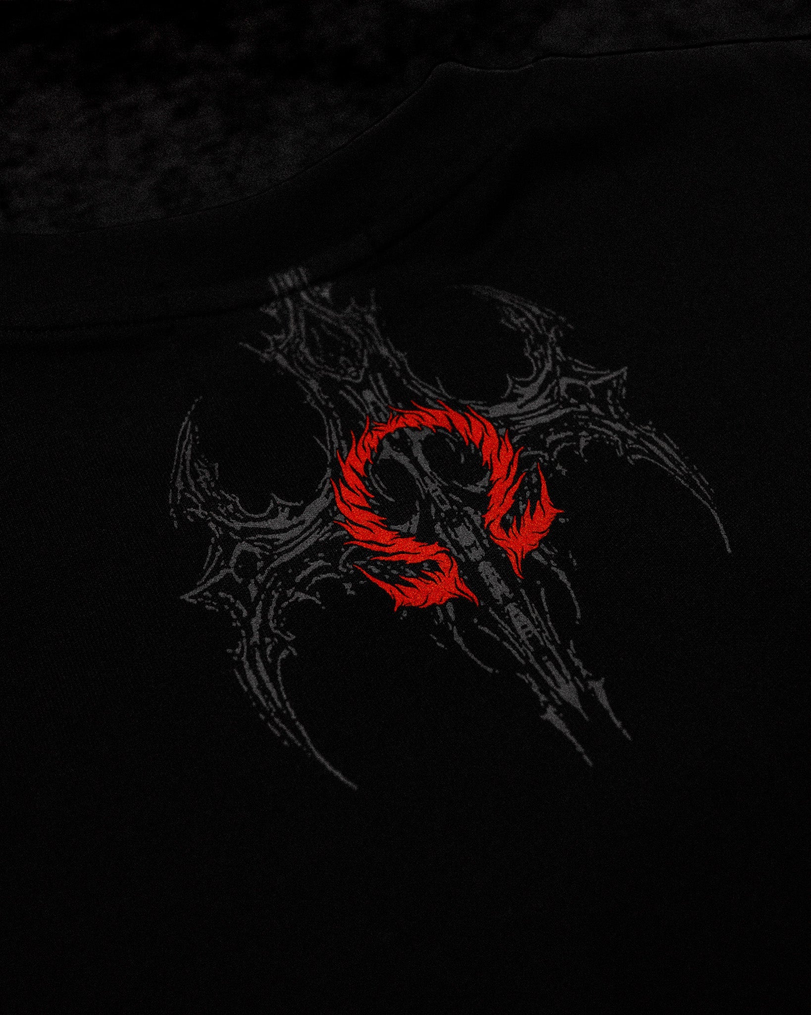 Death Eater Oversized Cutoff tee [NIGHTMARE]