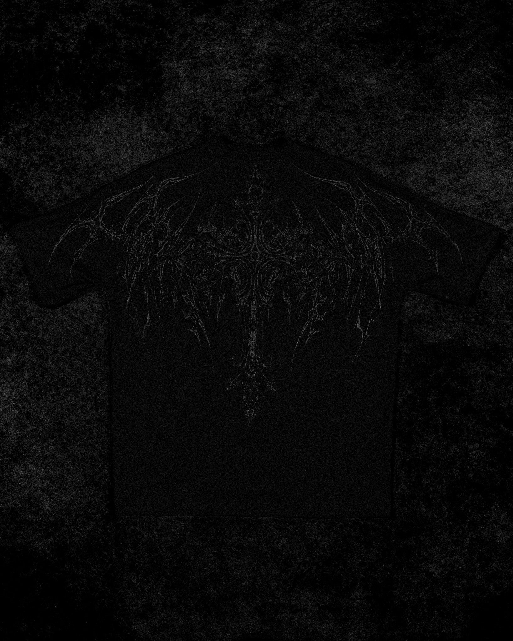 Dark Cathedral Oversized T-shirt [DARKNESS]