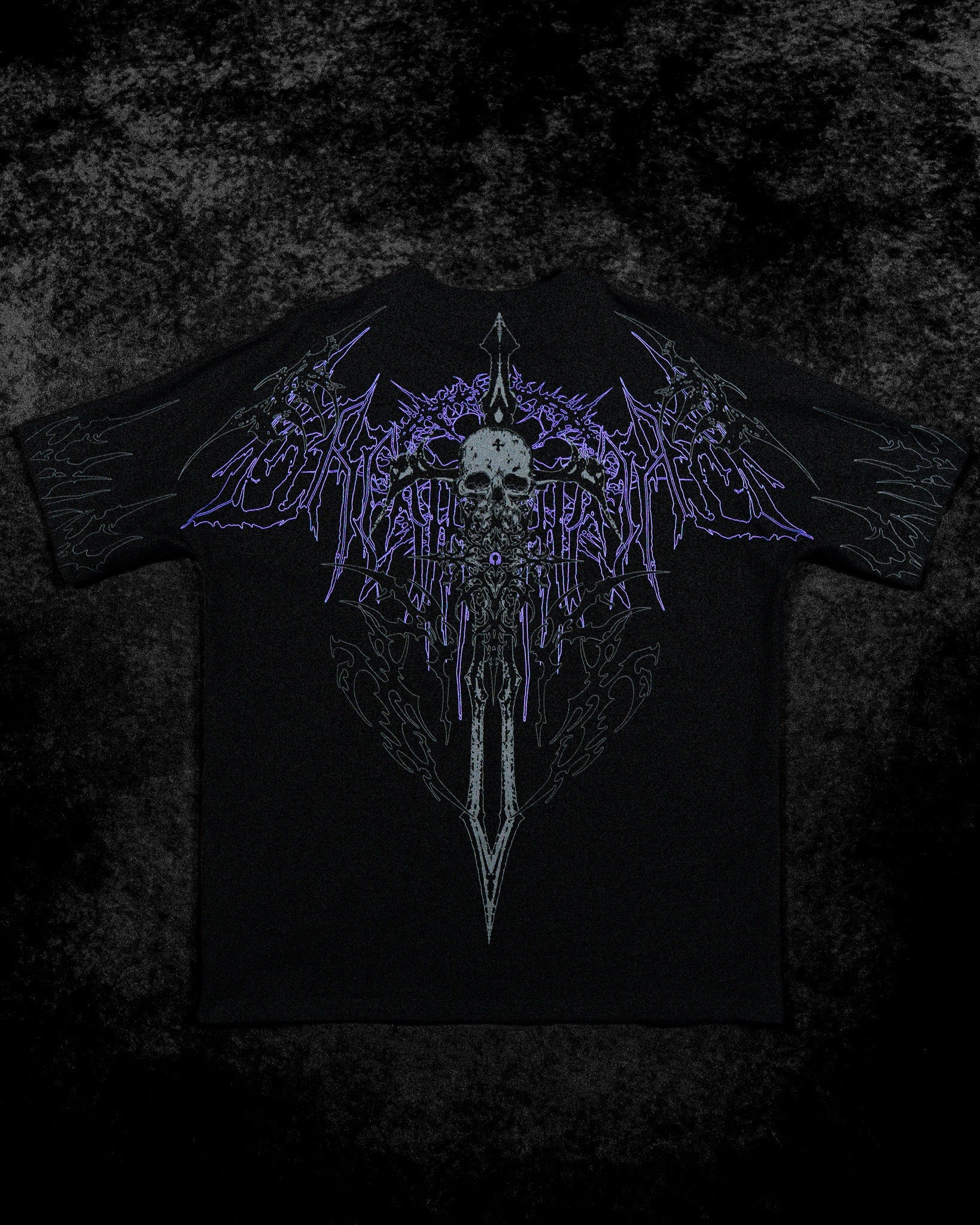 Bone Splitter Oversized T-shirt [DUSK]