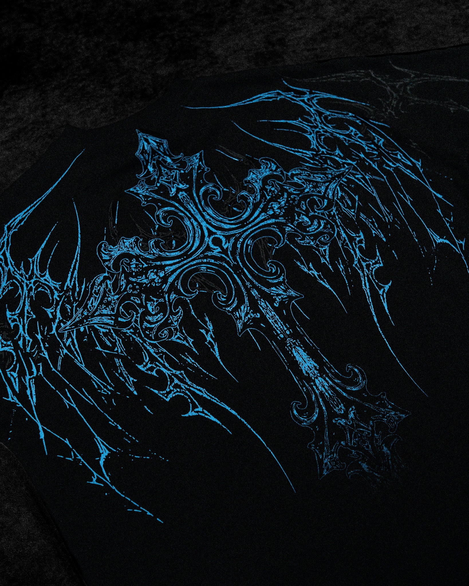 Dark Cathedral Oversized T-shirt [FROST]