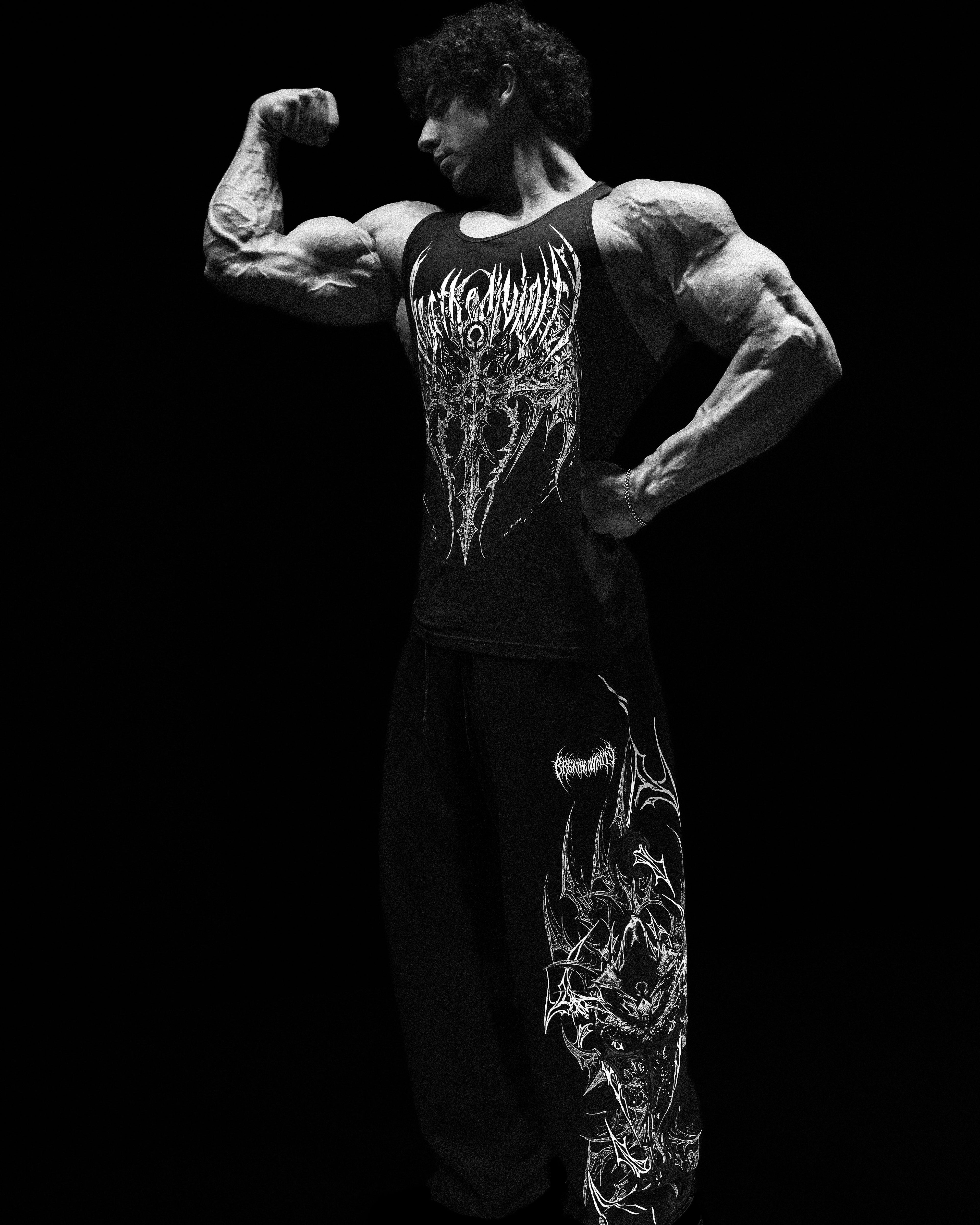 Excalibur Bodybuilding Stringer [VOID BLACK]