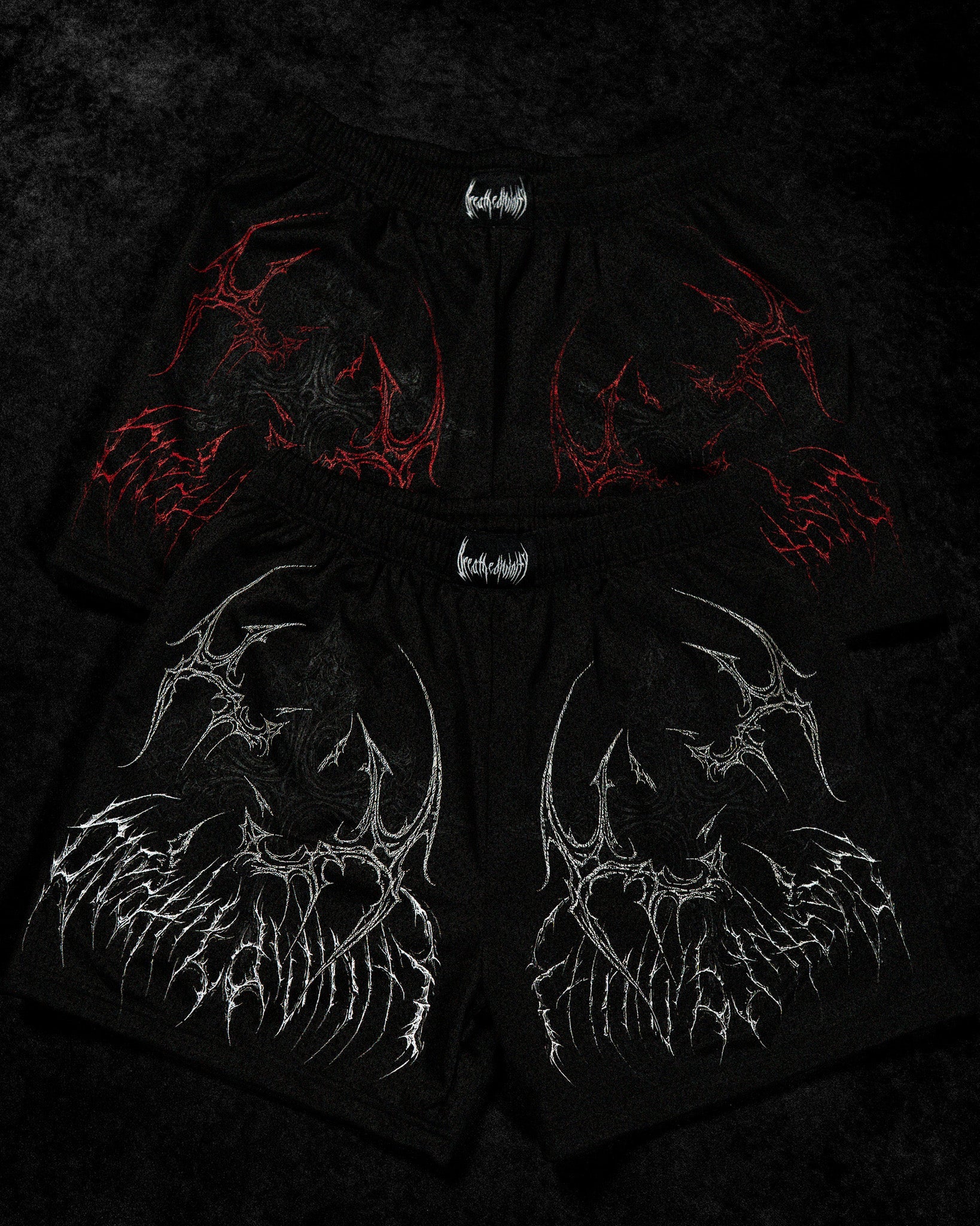 Soul Crest Bodybuilding Mesh shorts [VOID BLACK]