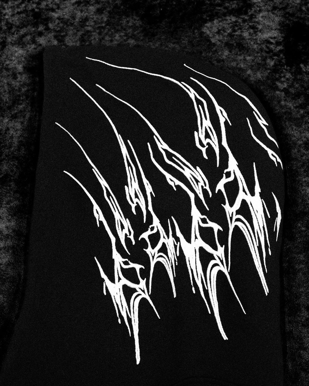 Doomslayer Oversized pullover hoodie [VOID BLACK]