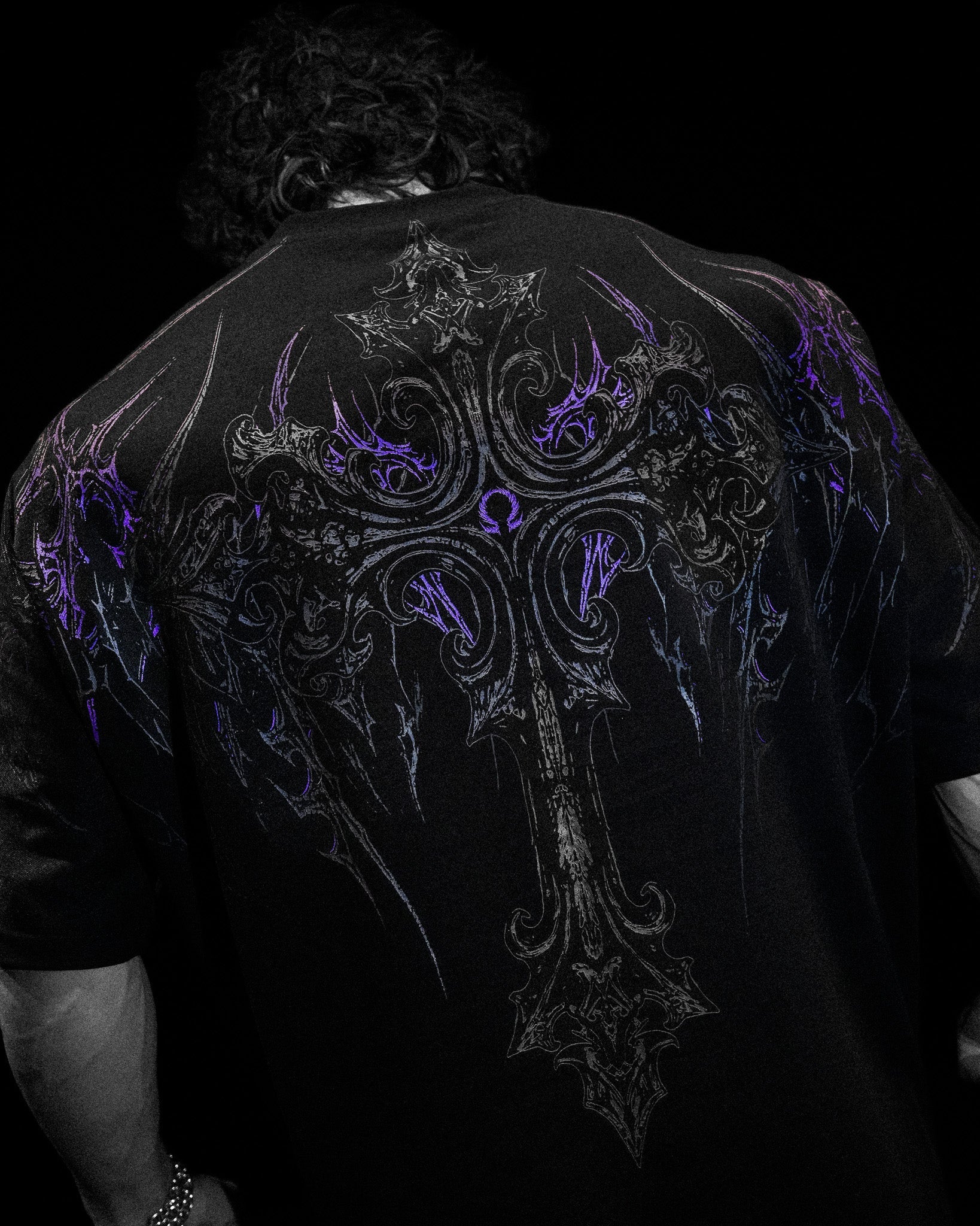 Dark Cathedral Oversized T-shirt [DUSK]