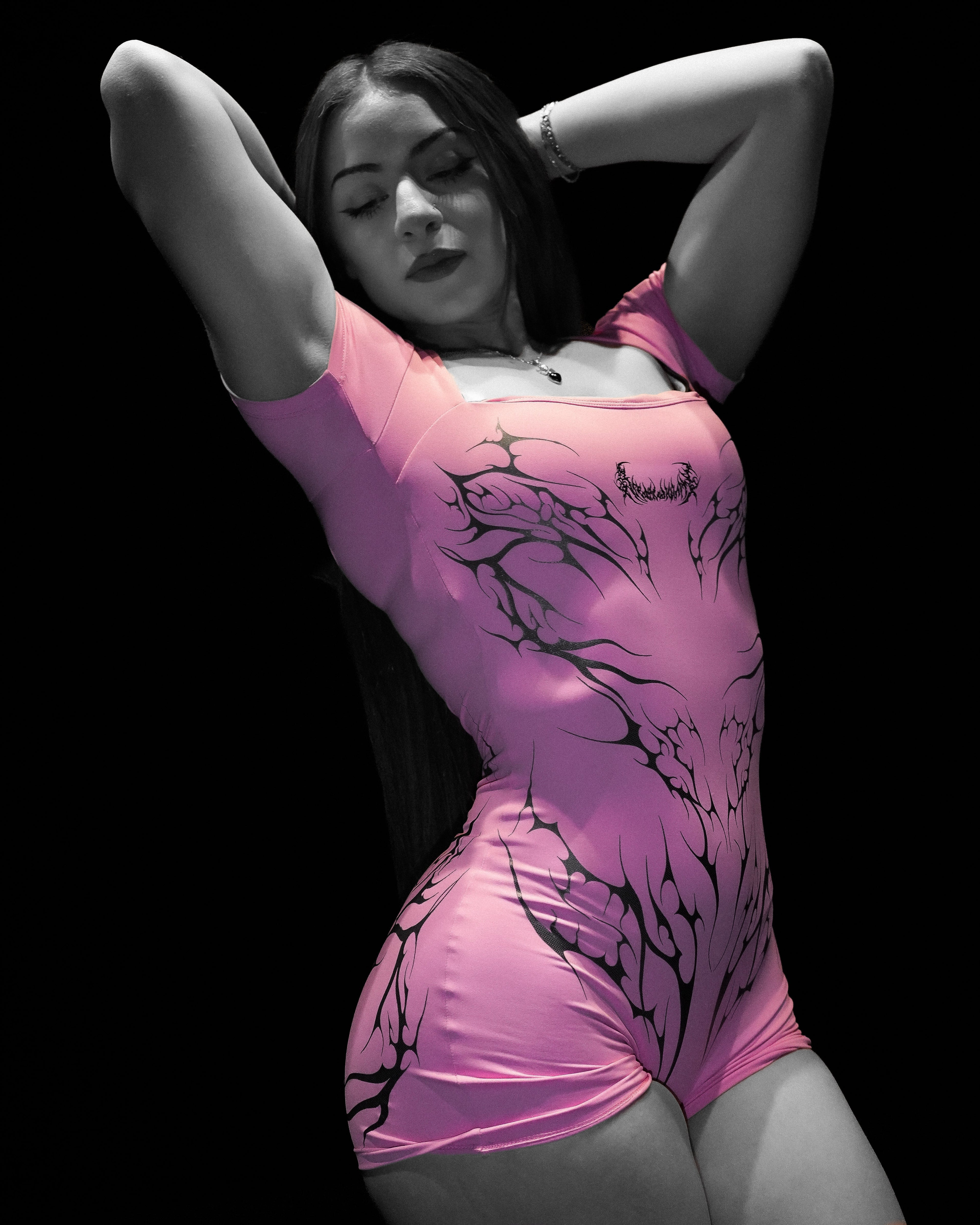 Women's Void Tech™ Cursemark Bodysuit [STRAWBERRY]