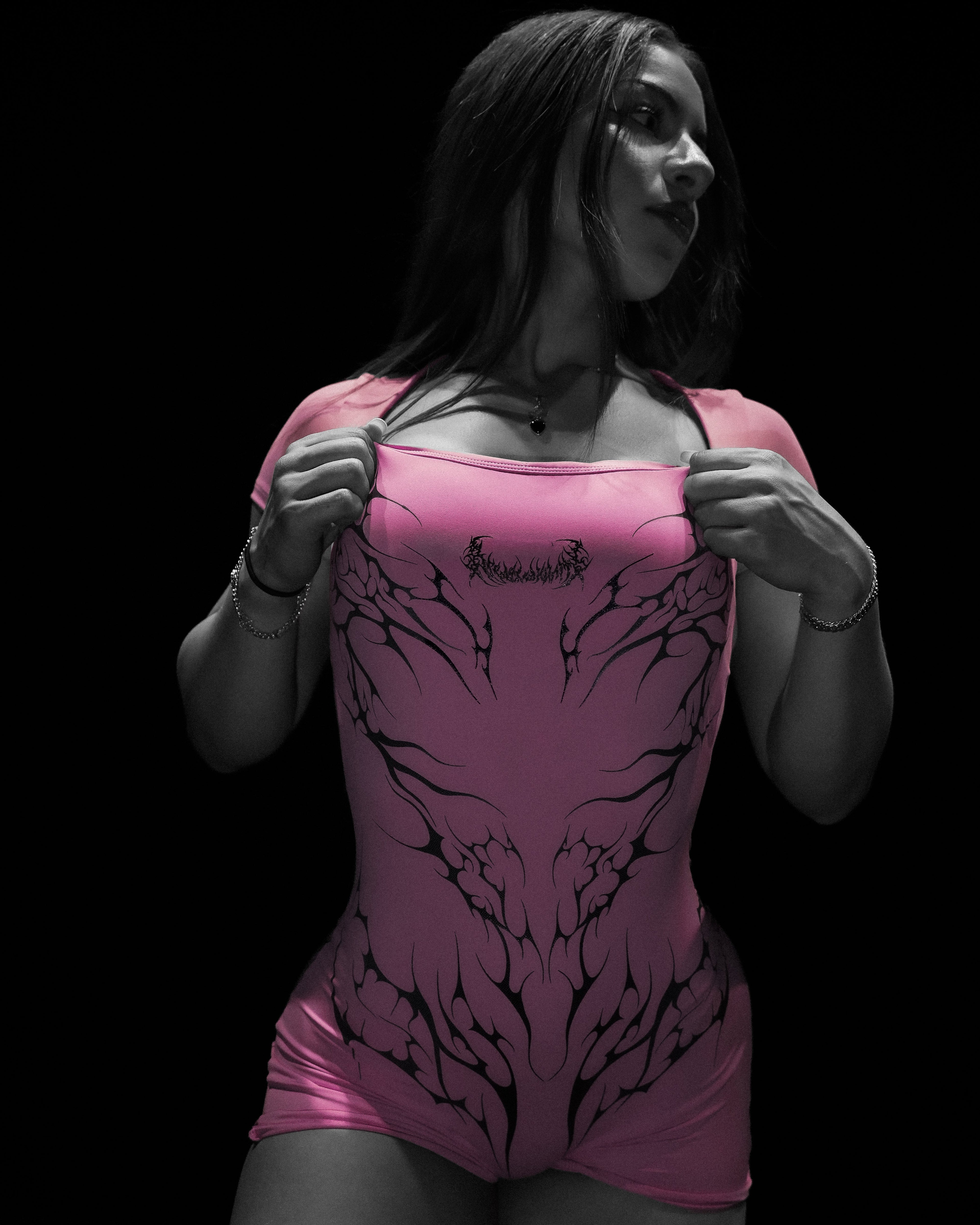 Women's Void Tech™ Cursemark Bodysuit [STRAWBERRY]
