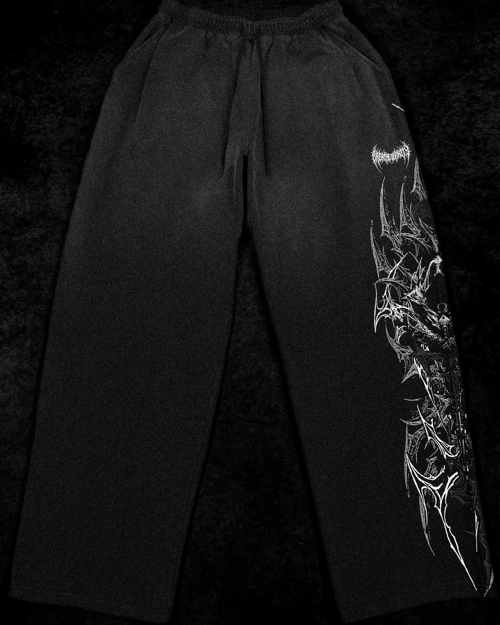 Banana Shape Deathkeeper Uncuffed sweatpants [SMOKE]