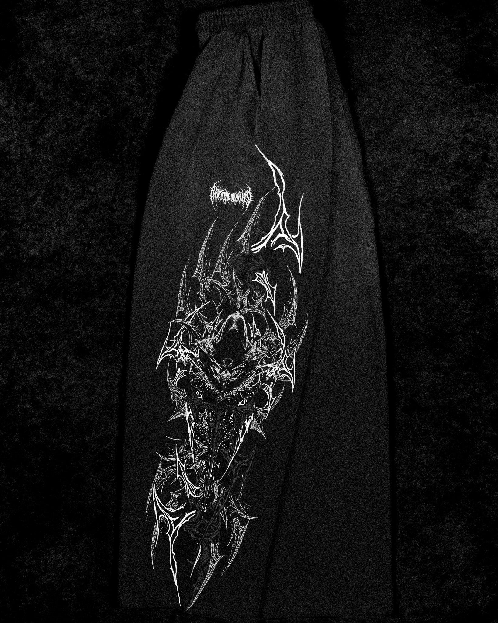 Banana Shape Deathkeeper Uncuffed sweatpants [SMOKE]