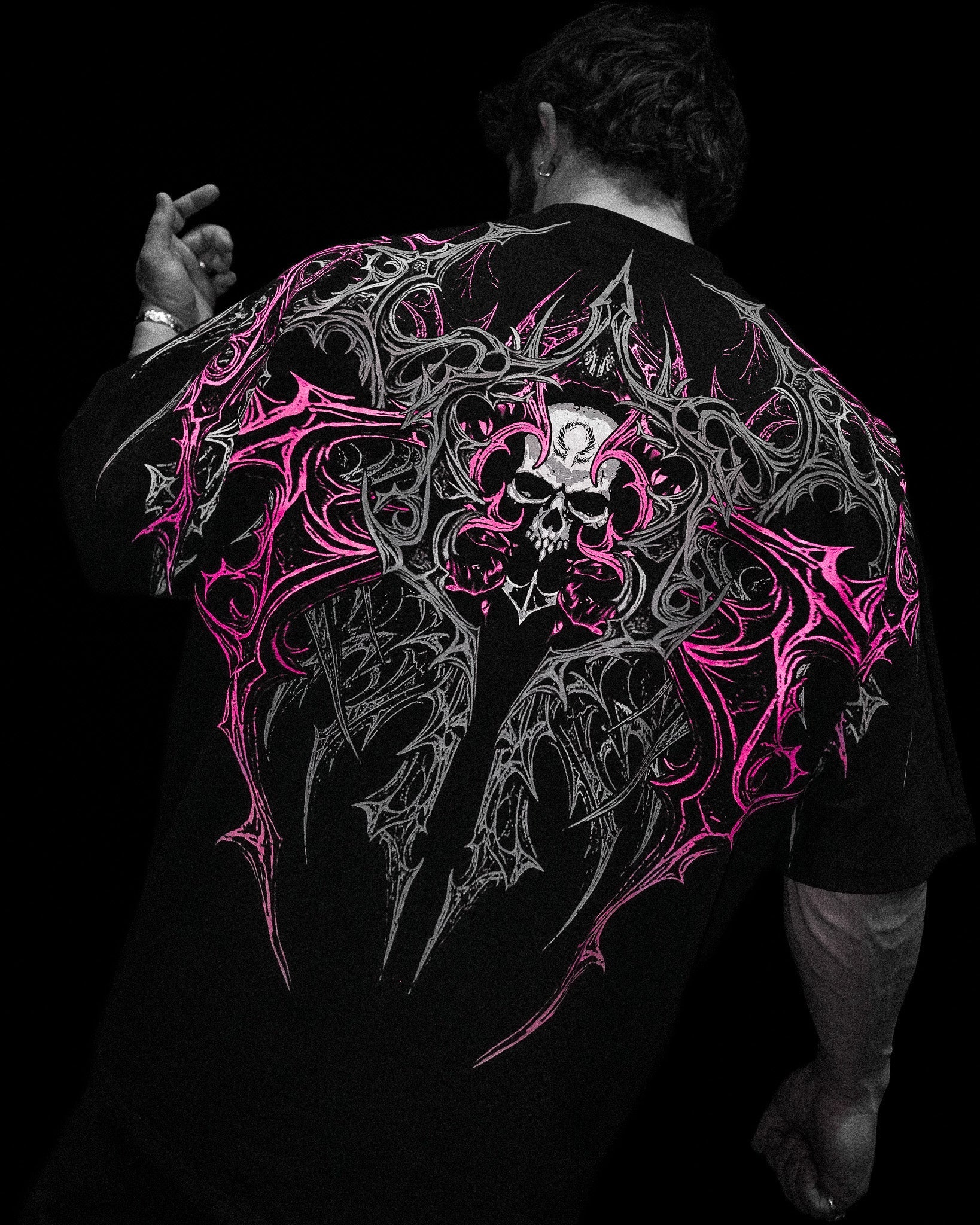 Deathwing Oversized T-shirt [BLOSSOM PINK]