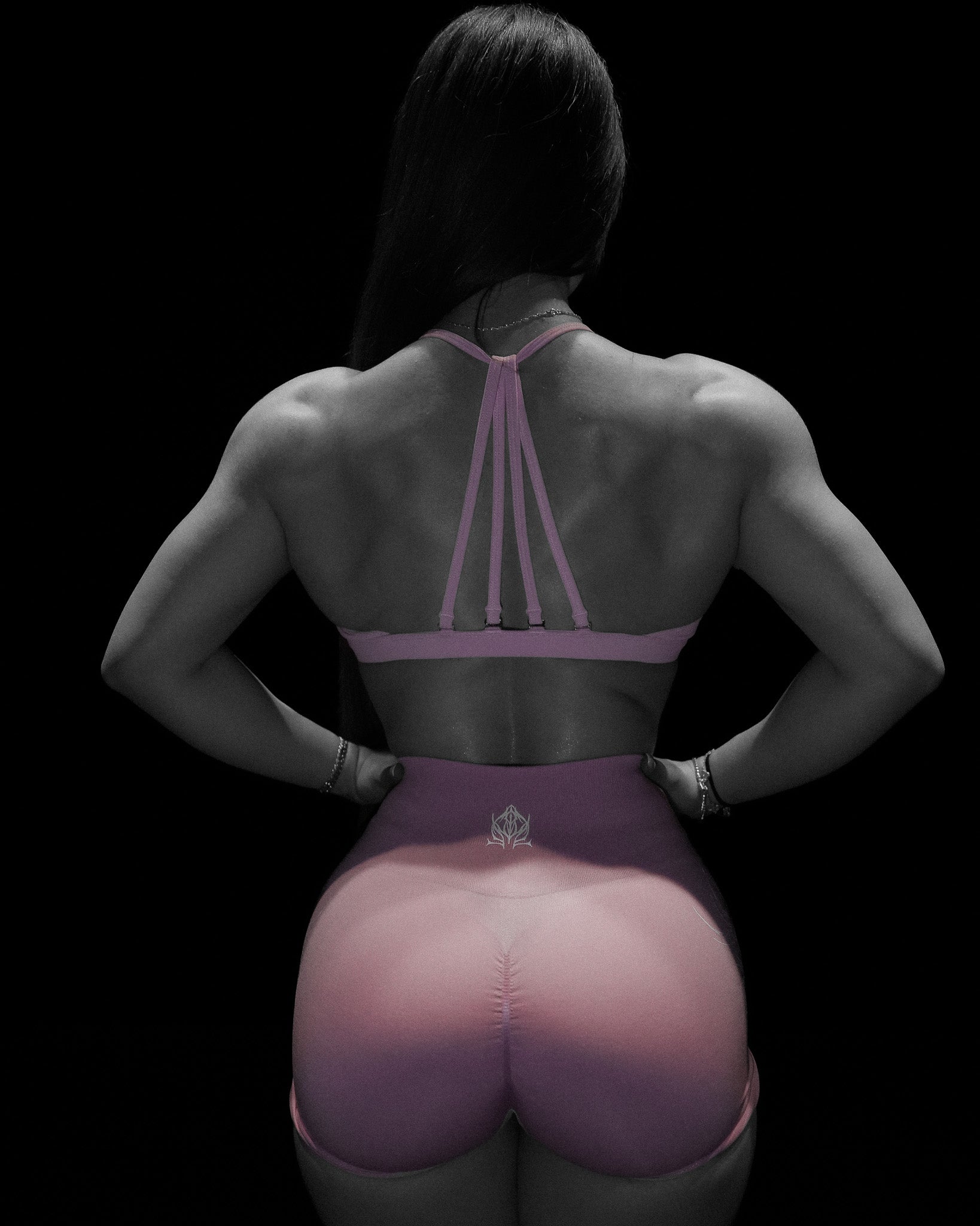 Women's Void Tech™ Cursemark Halter Sports Bra [STRAWBERRY]