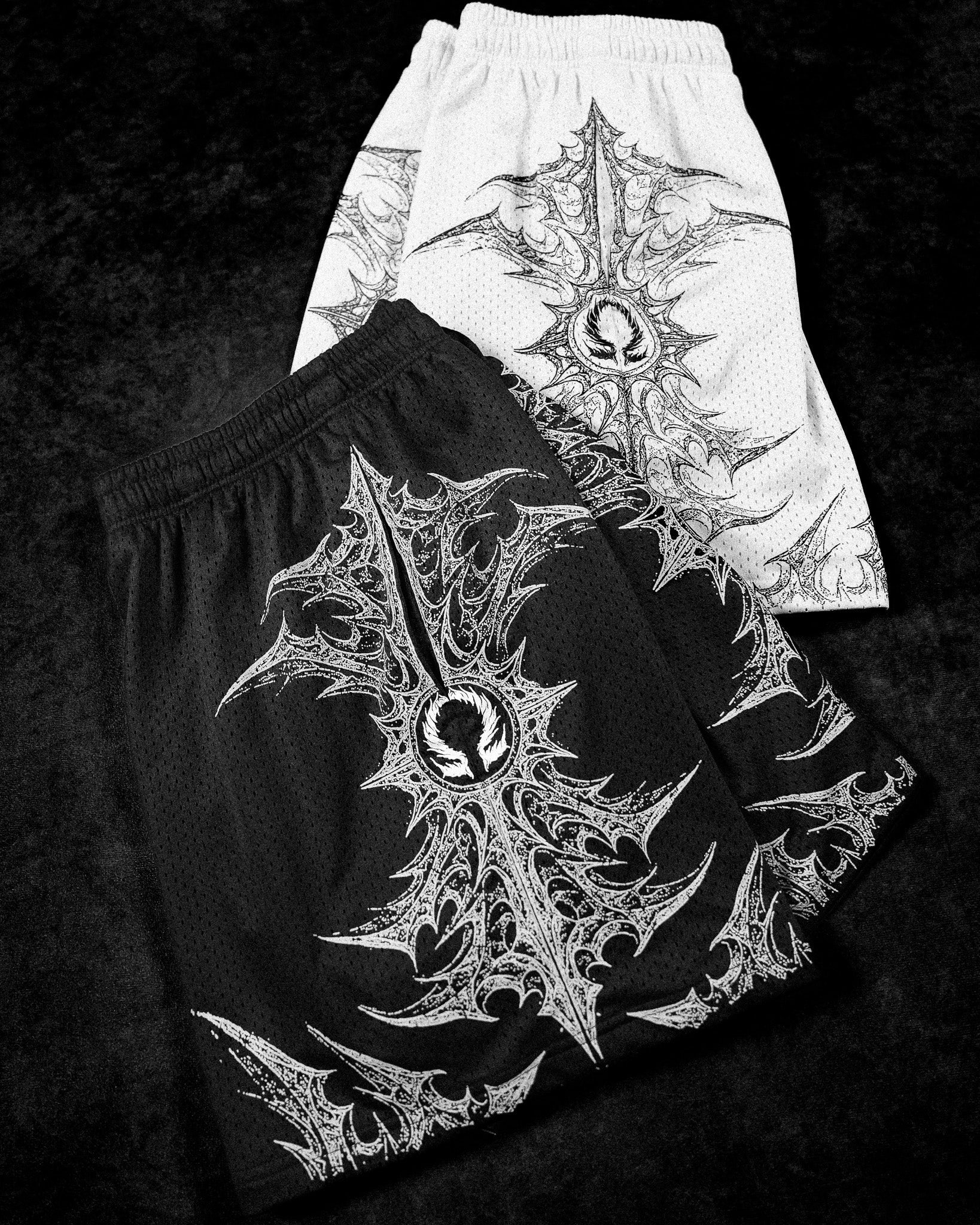 Excalibur Bodybuilding Mesh shorts [VOID BLACK]