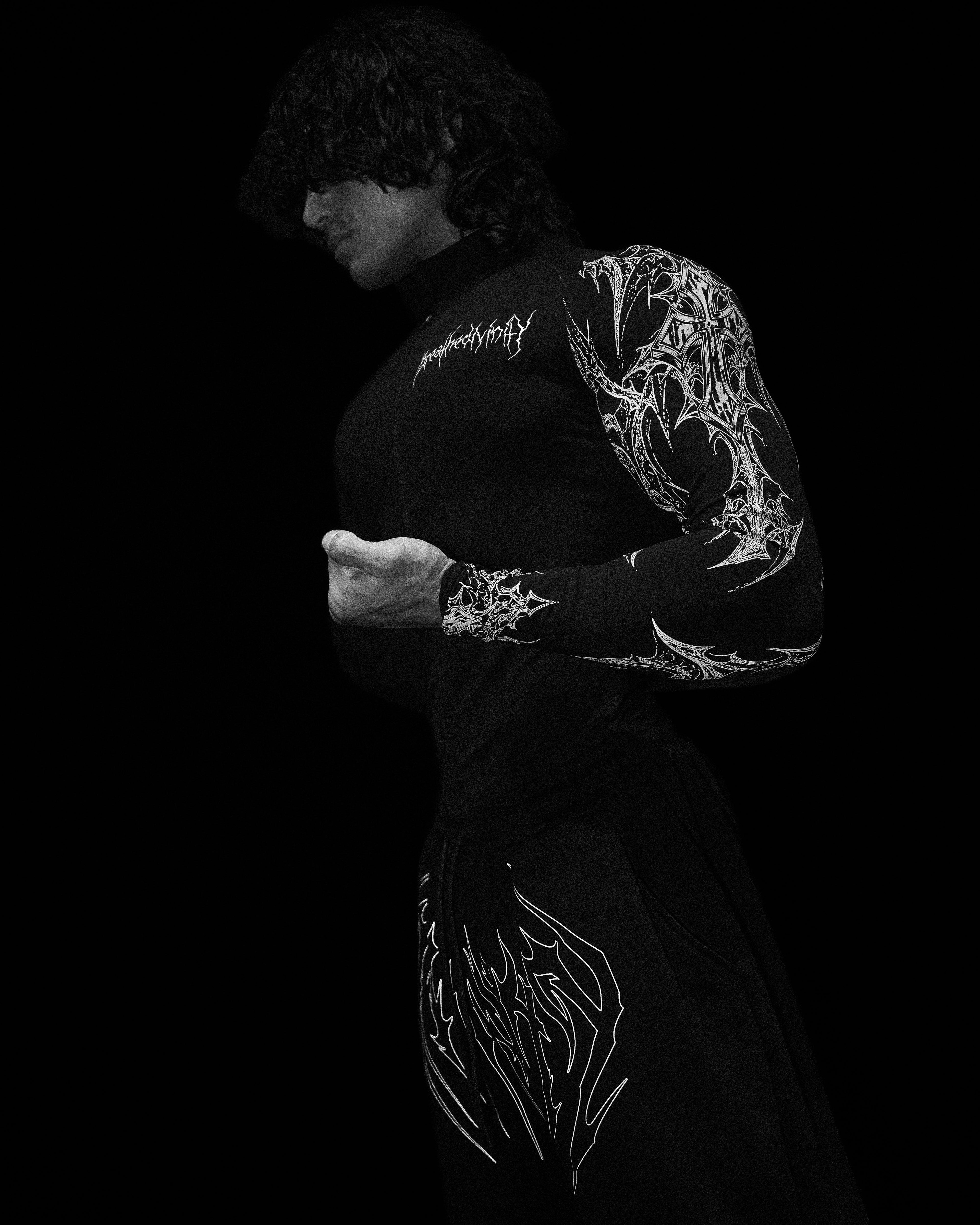 Void Tech™ Vampire Hunter Zip-up Compression [MIDNIGHT]