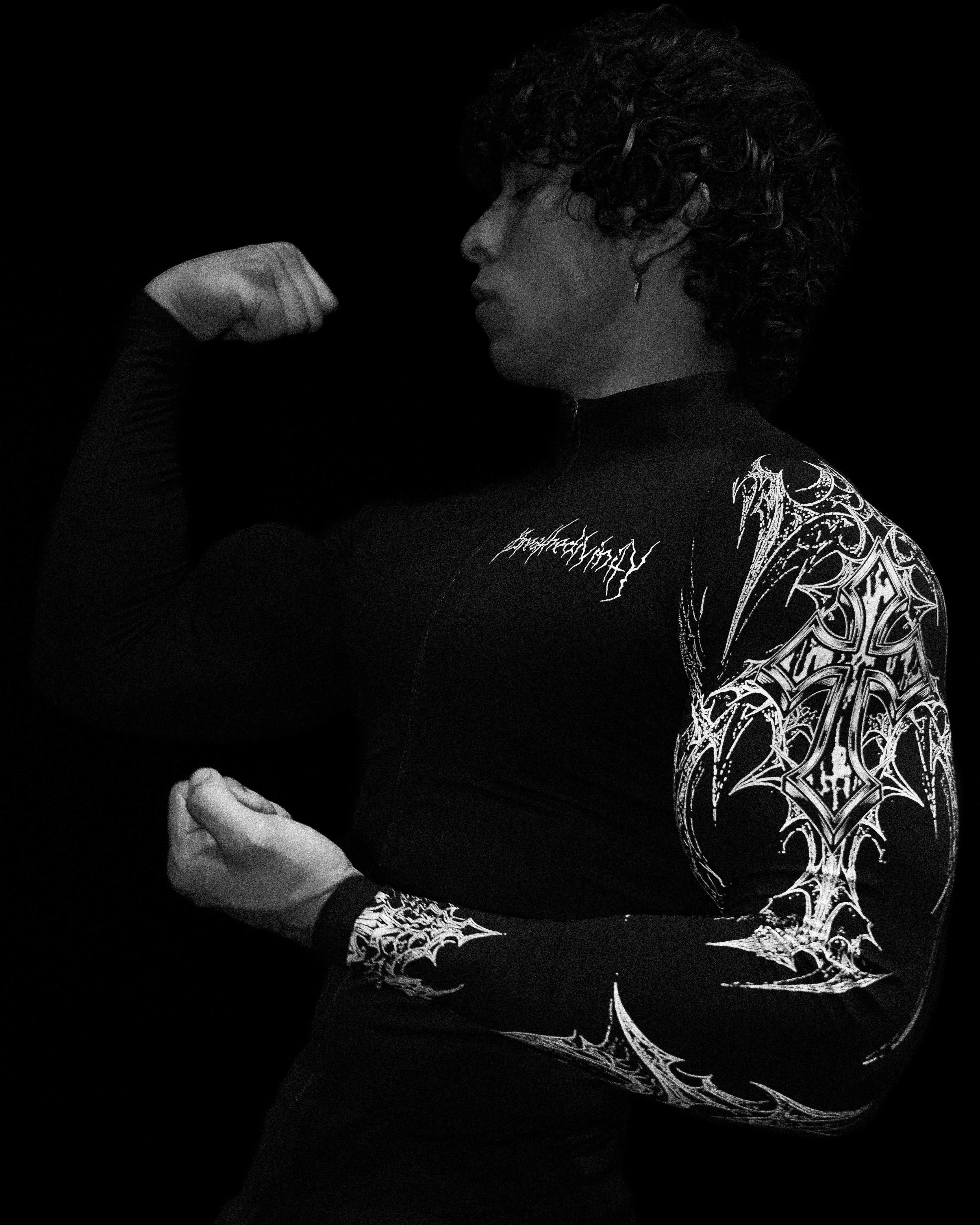 Void Tech™ Vampire Hunter Zip-up Compression [MIDNIGHT]