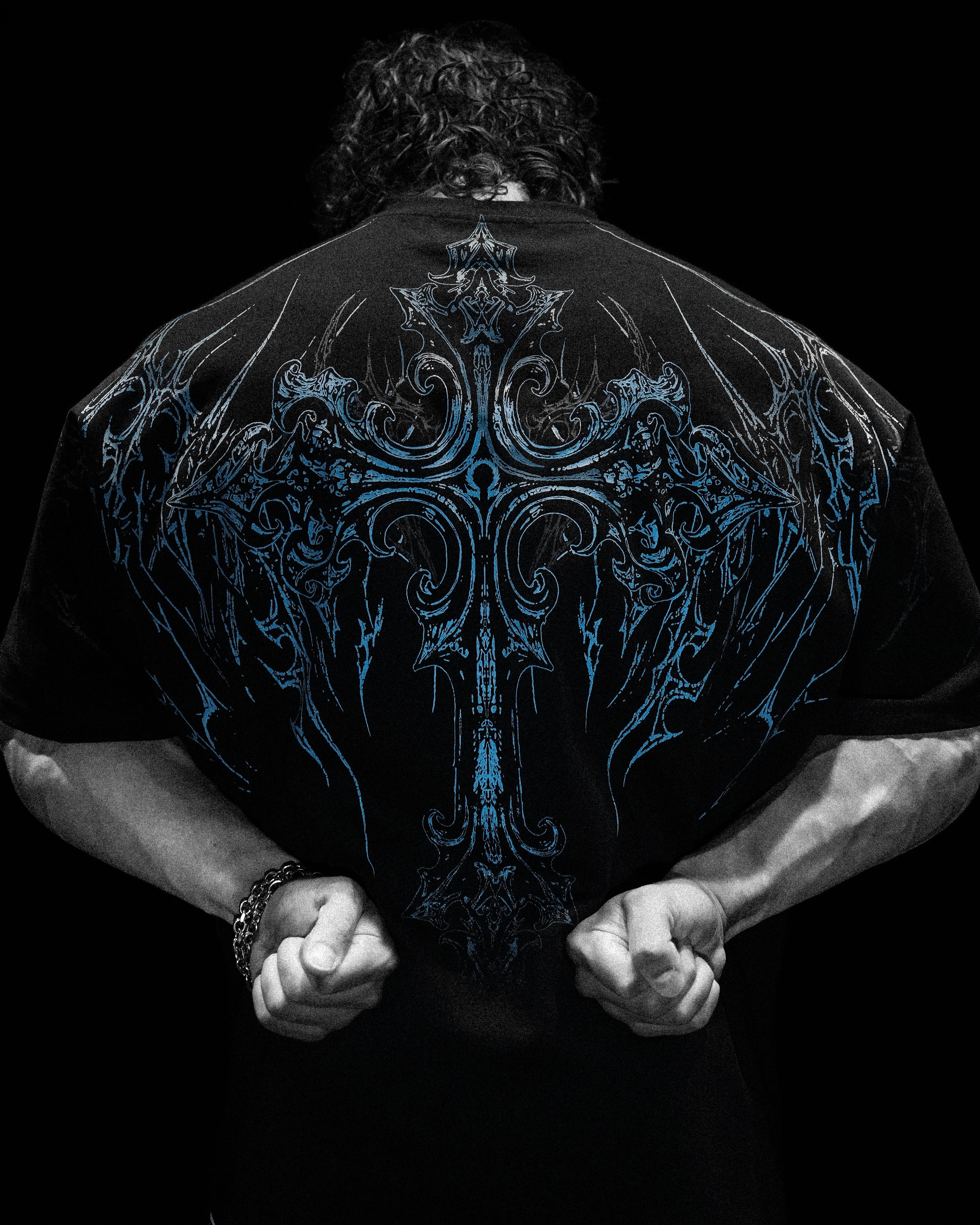 Dark Cathedral Oversized T-shirt [FROST]
