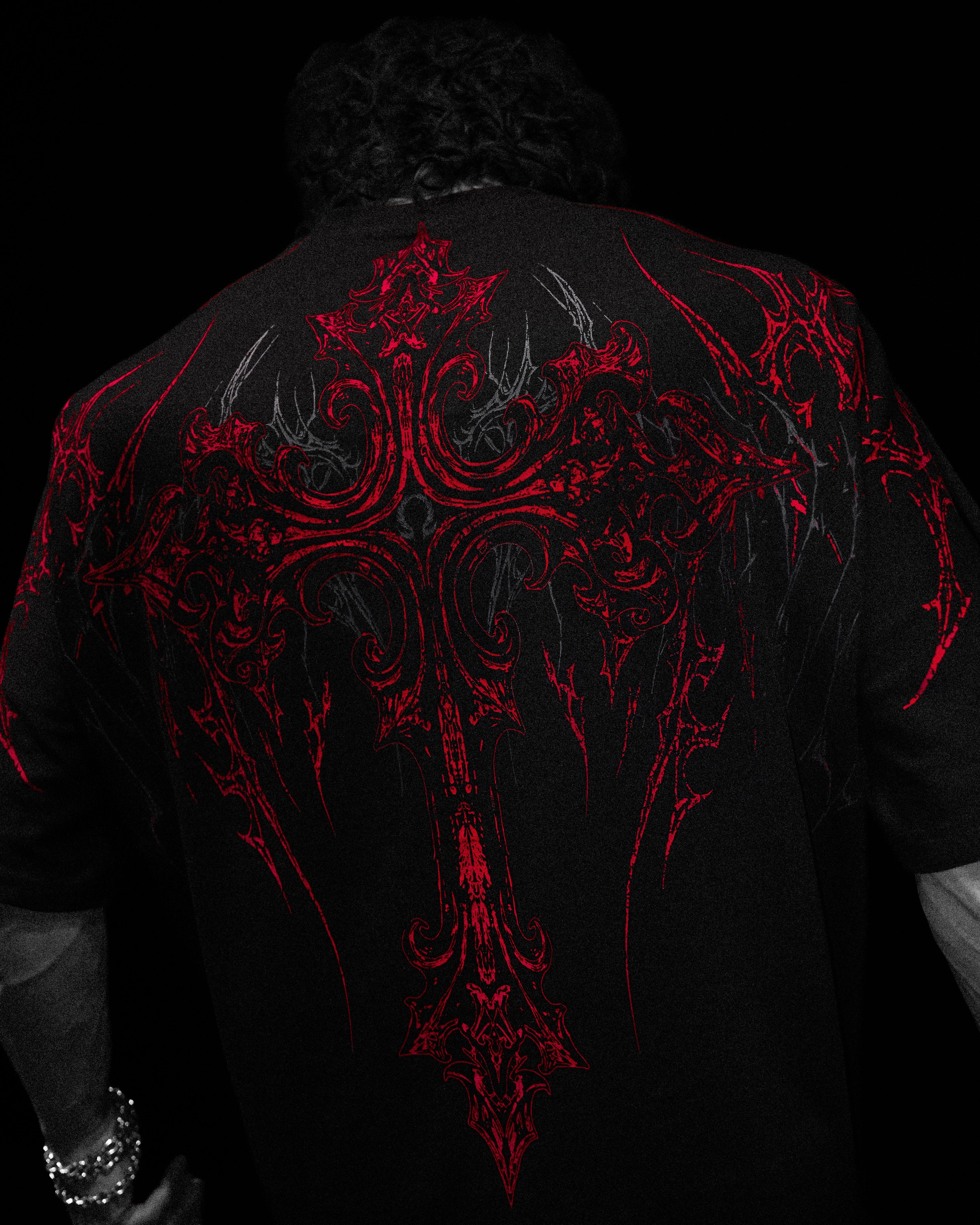 Dark Cathedral Oversized T-shirt [RAGE]