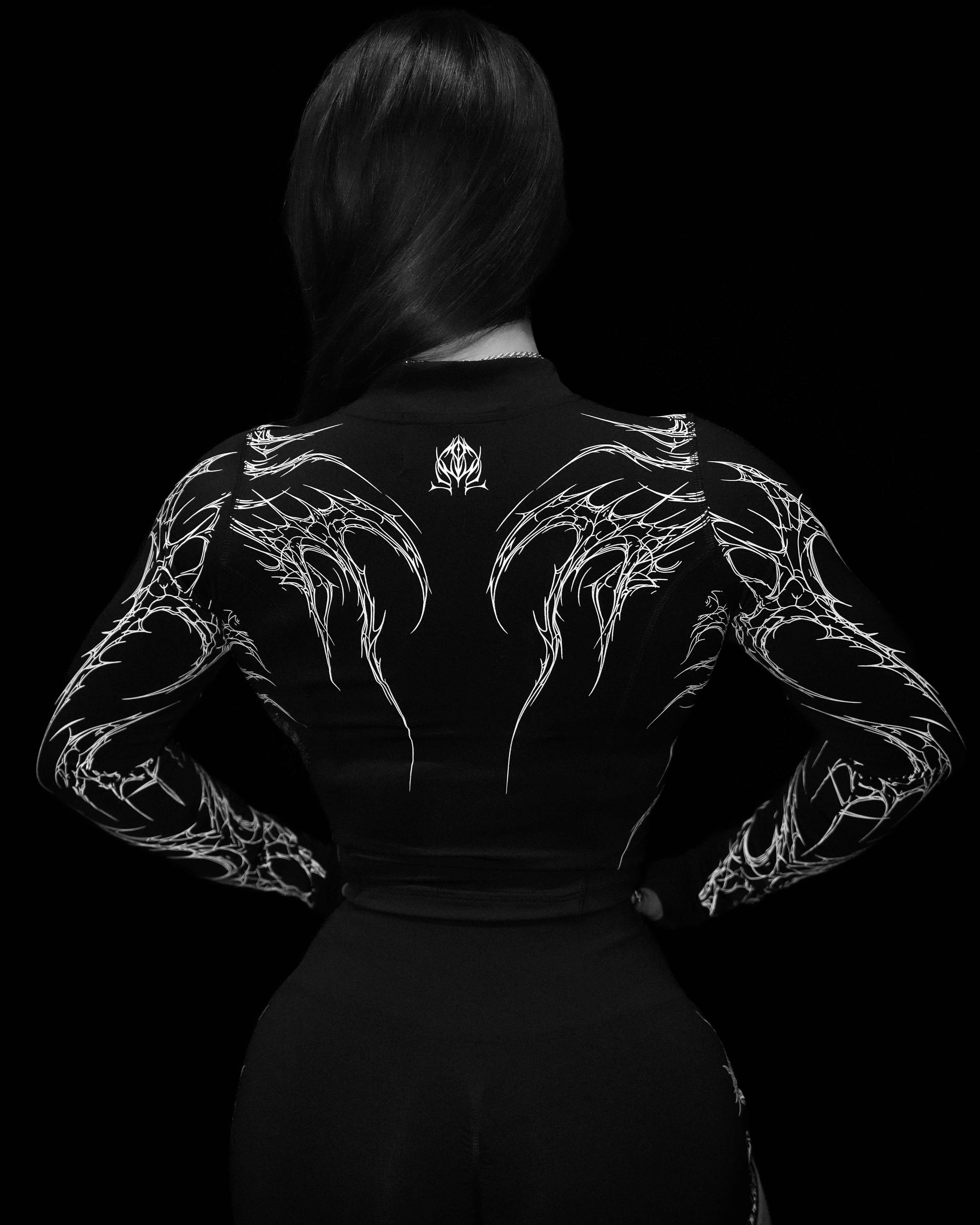 Women's Void Tech™ Moonveil Zip-up Compression jacket [VOID BLACK]