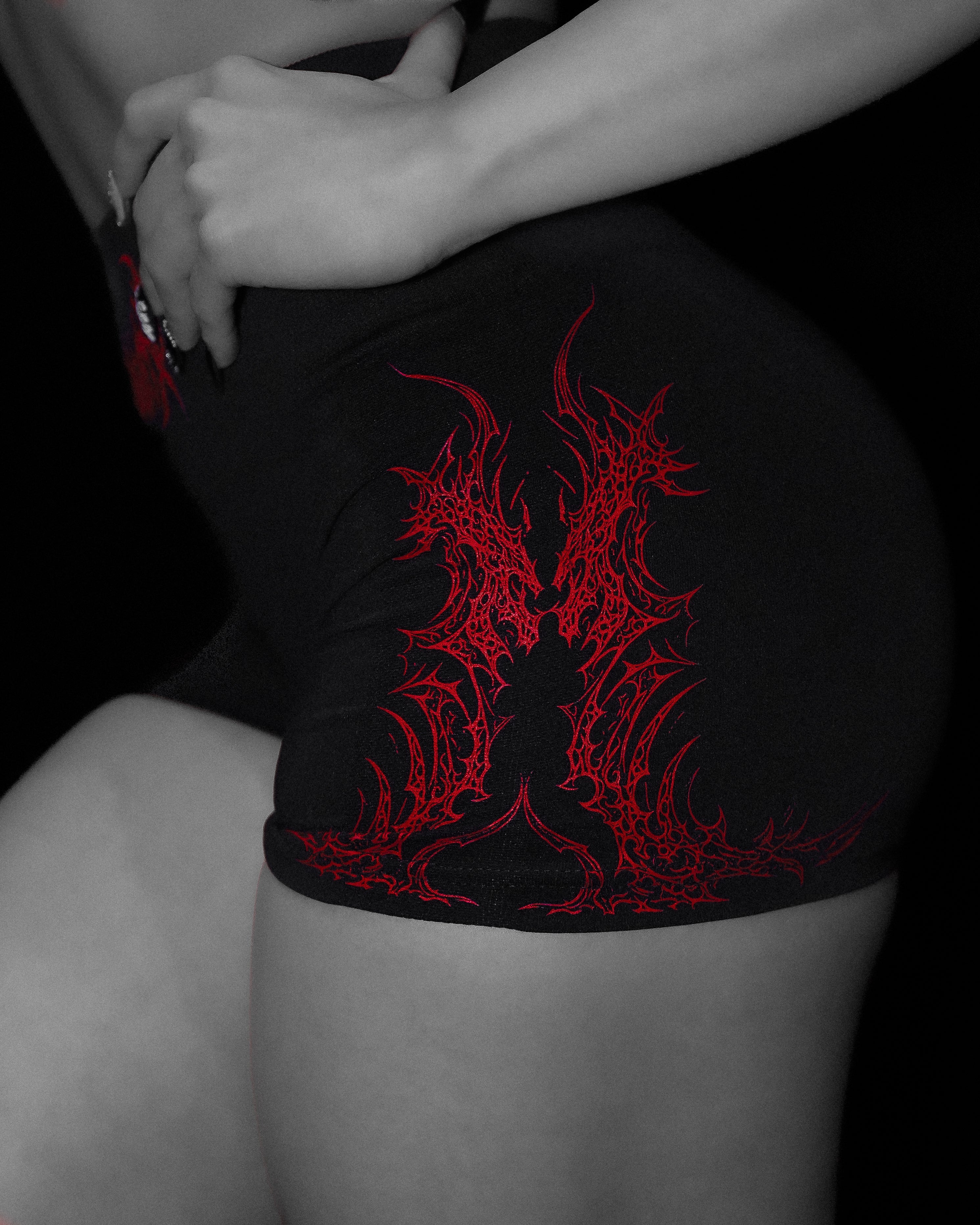 Women's Void Tech™ Dark Valkyrie Seamless Shorts [NIGHTMARE]