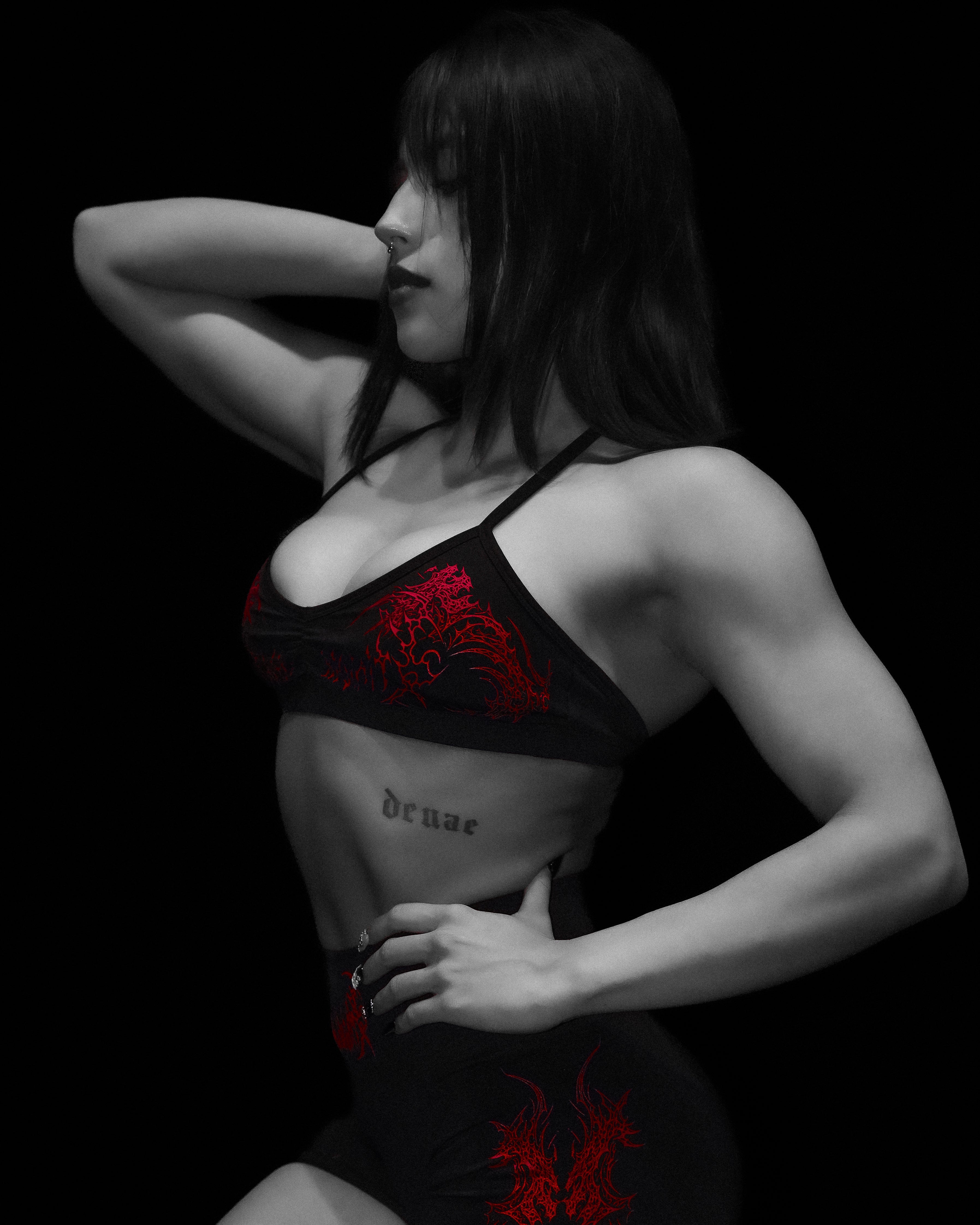 Women's Void Tech™ Obsidian Sports Bra [NIGHTMARE]