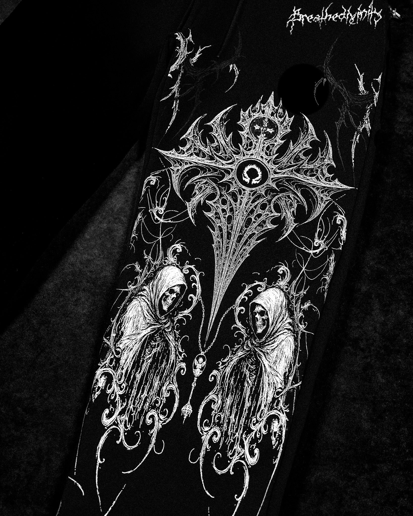 Blood Oath Uncuffed luxury sweatpants [VOID BLACK]