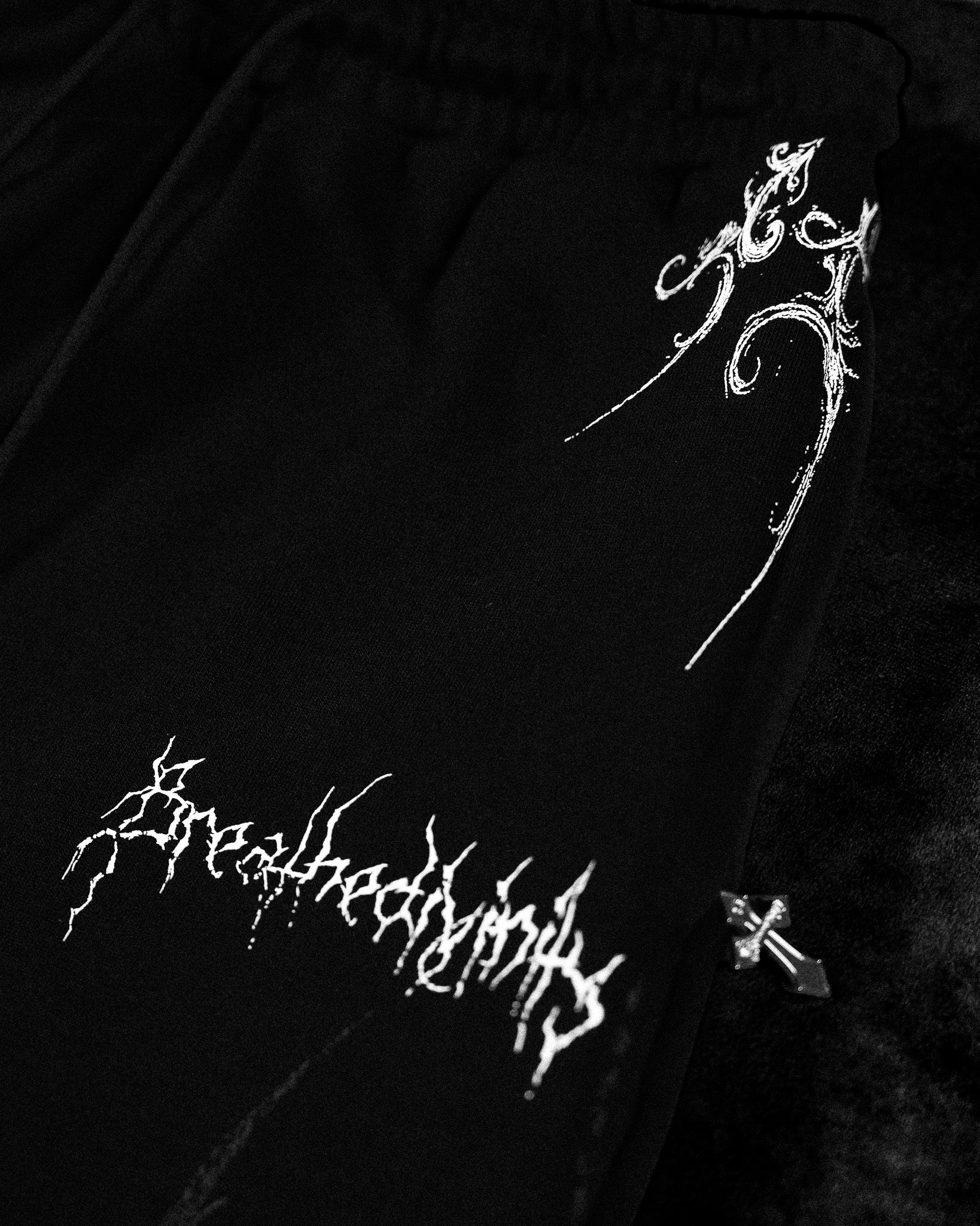 Blood Oath Uncuffed luxury sweatpants [VOID BLACK]