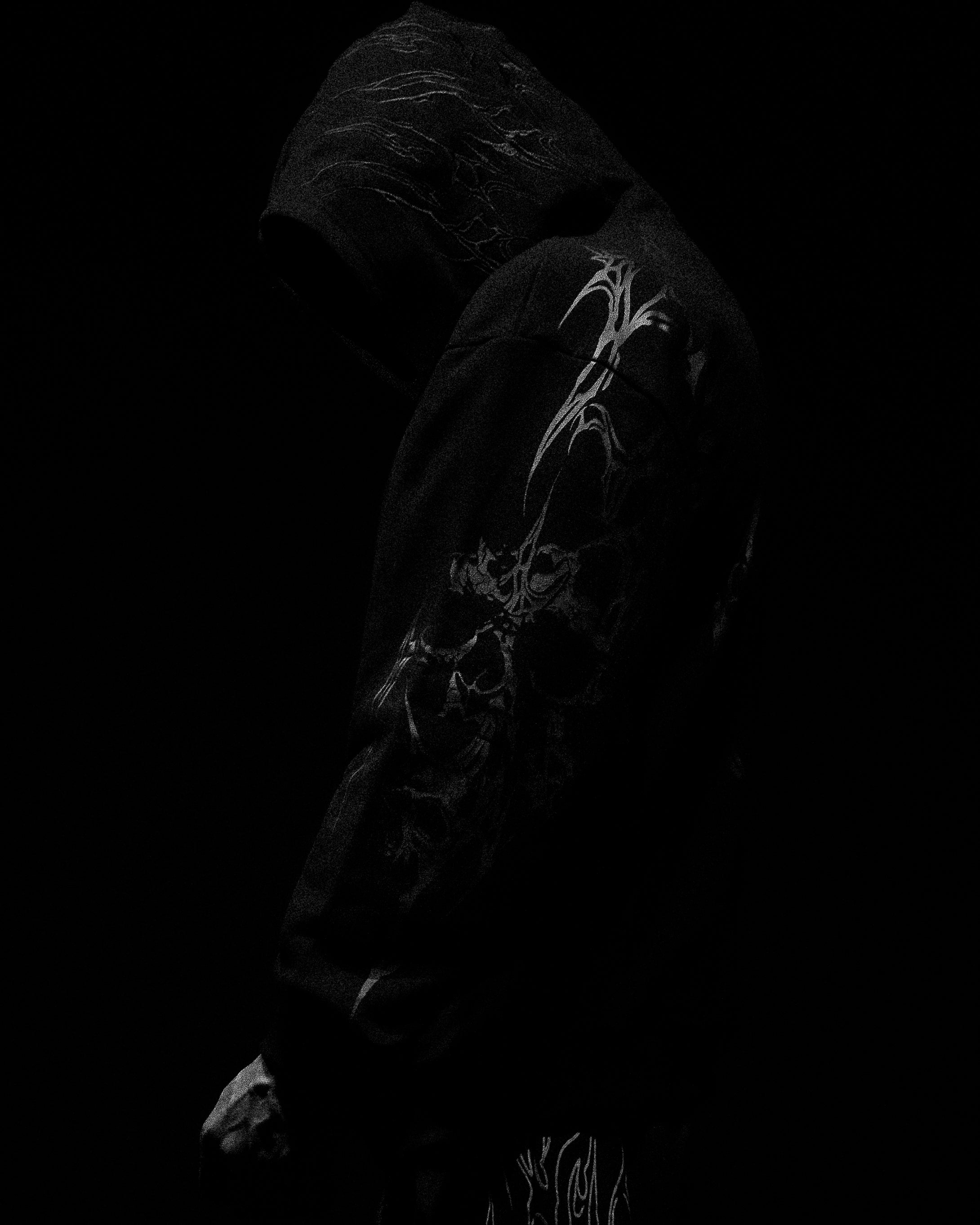 Doomslayer Oversized pullover hoodie [DARKNESS]