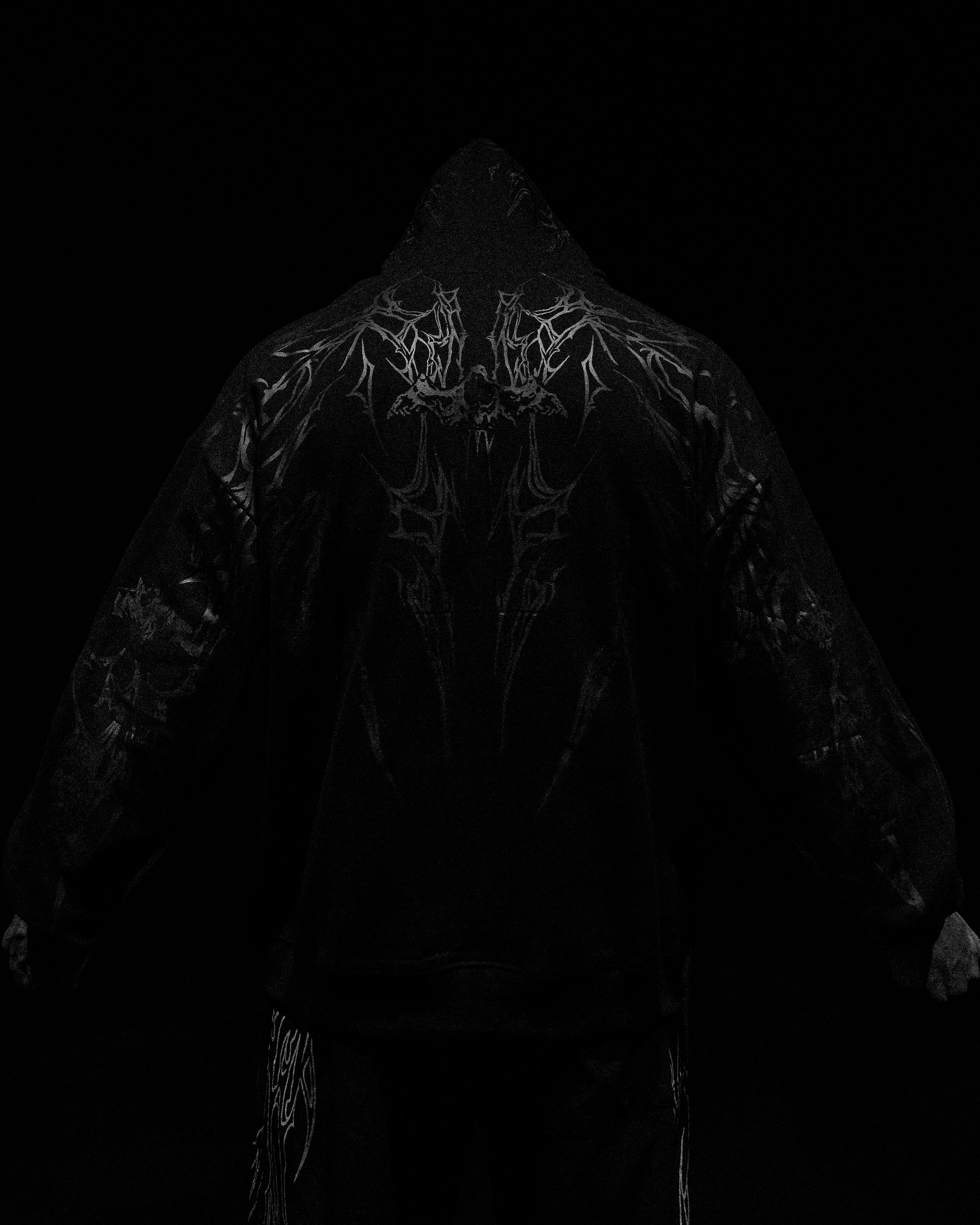 Doomslayer Oversized pullover hoodie [DARKNESS]