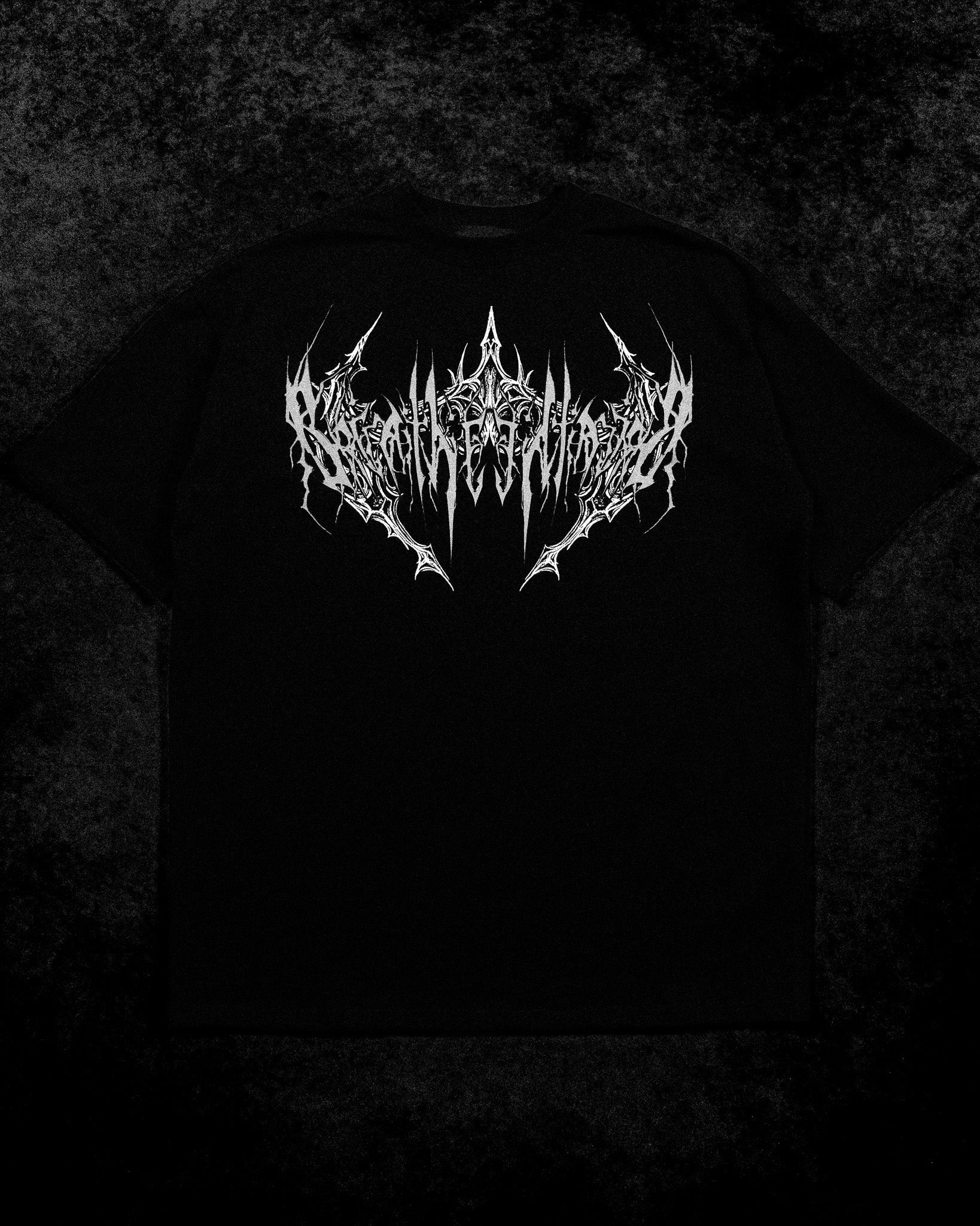 Deathwing Oversized T-shirt [VOID BLACK]