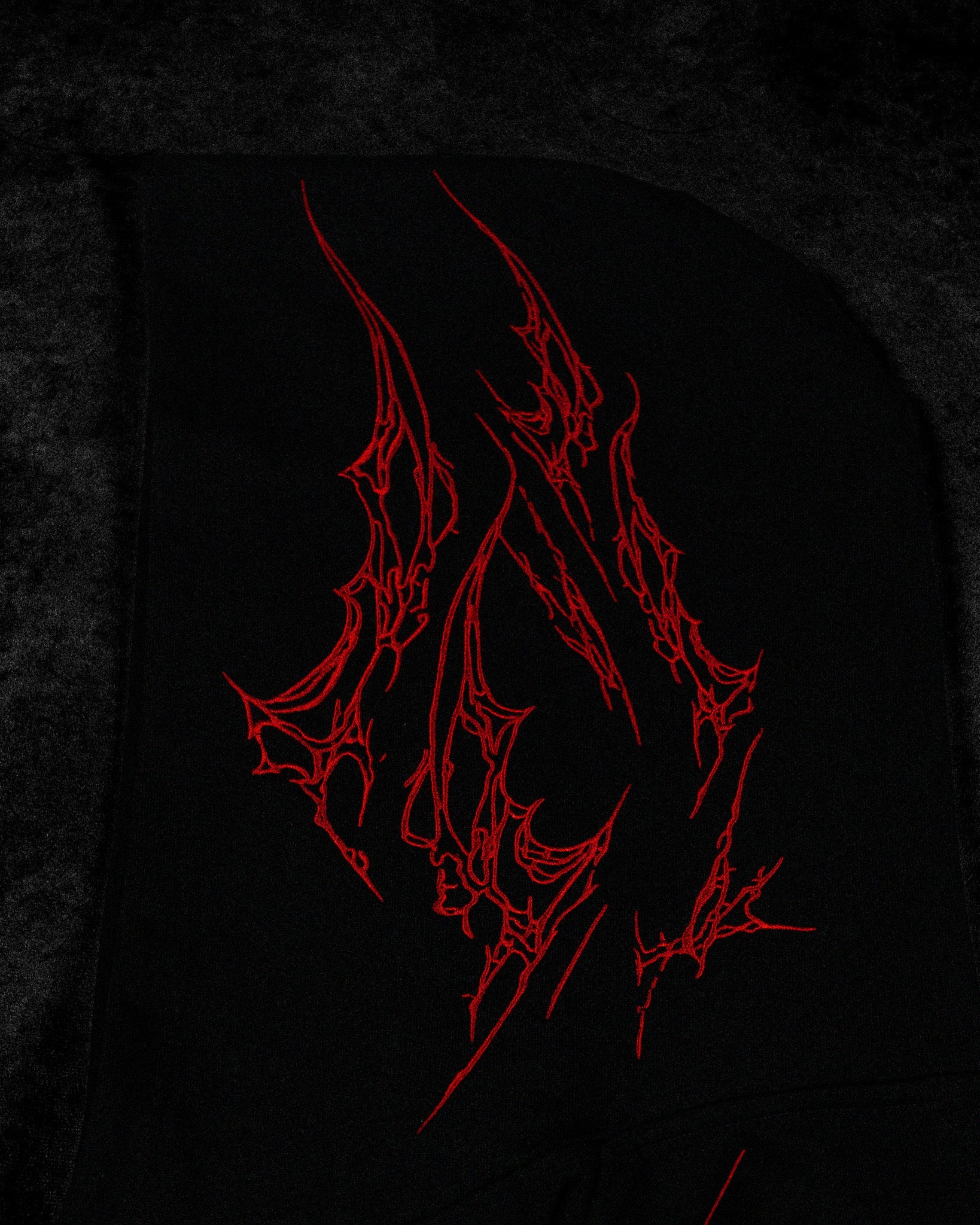 Kingslayer Oversized Zip-up hoodie [RAGE]