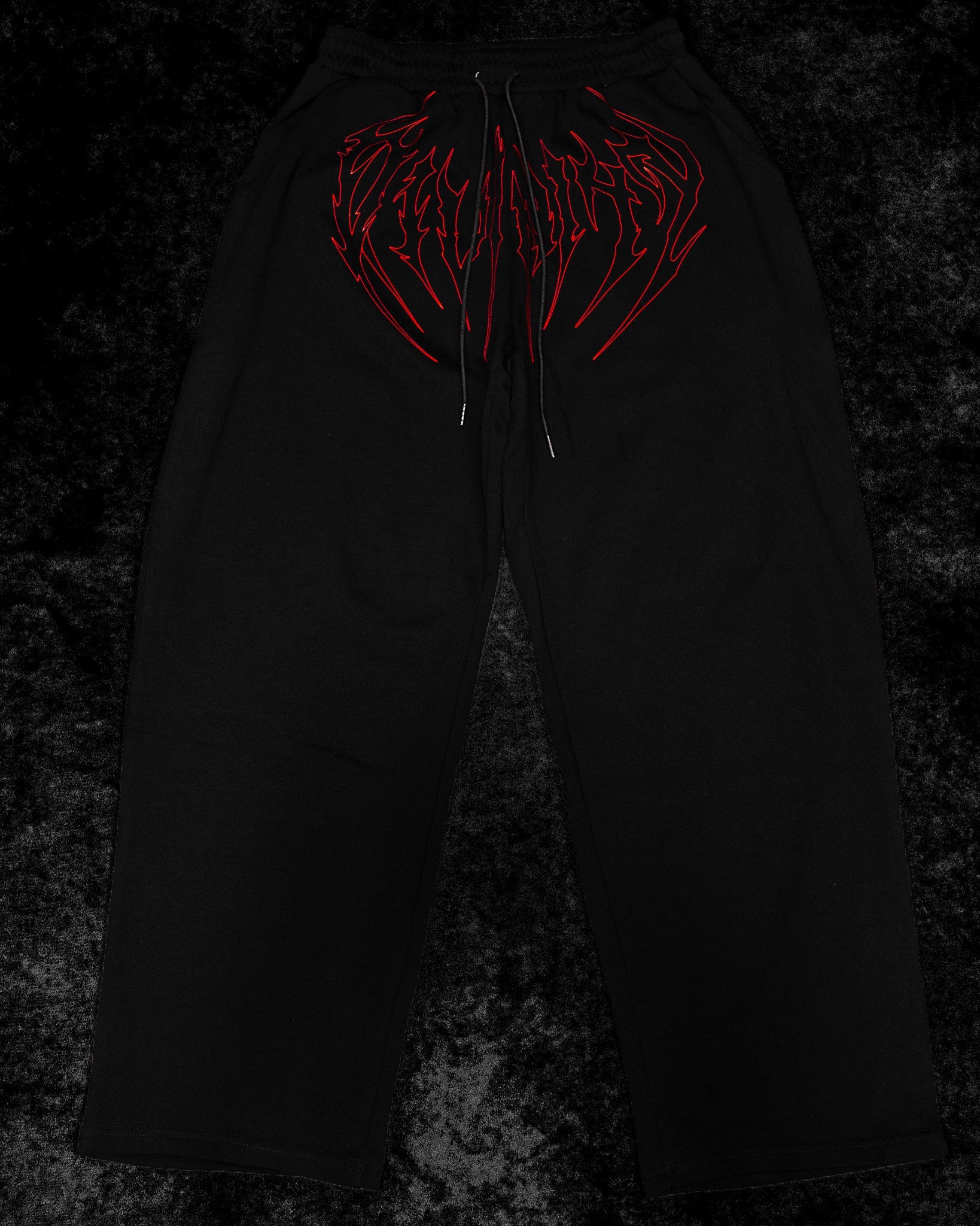 Nightstalker Banana Shape Uncuffed luxury sweatpants [NIGHTMARE]