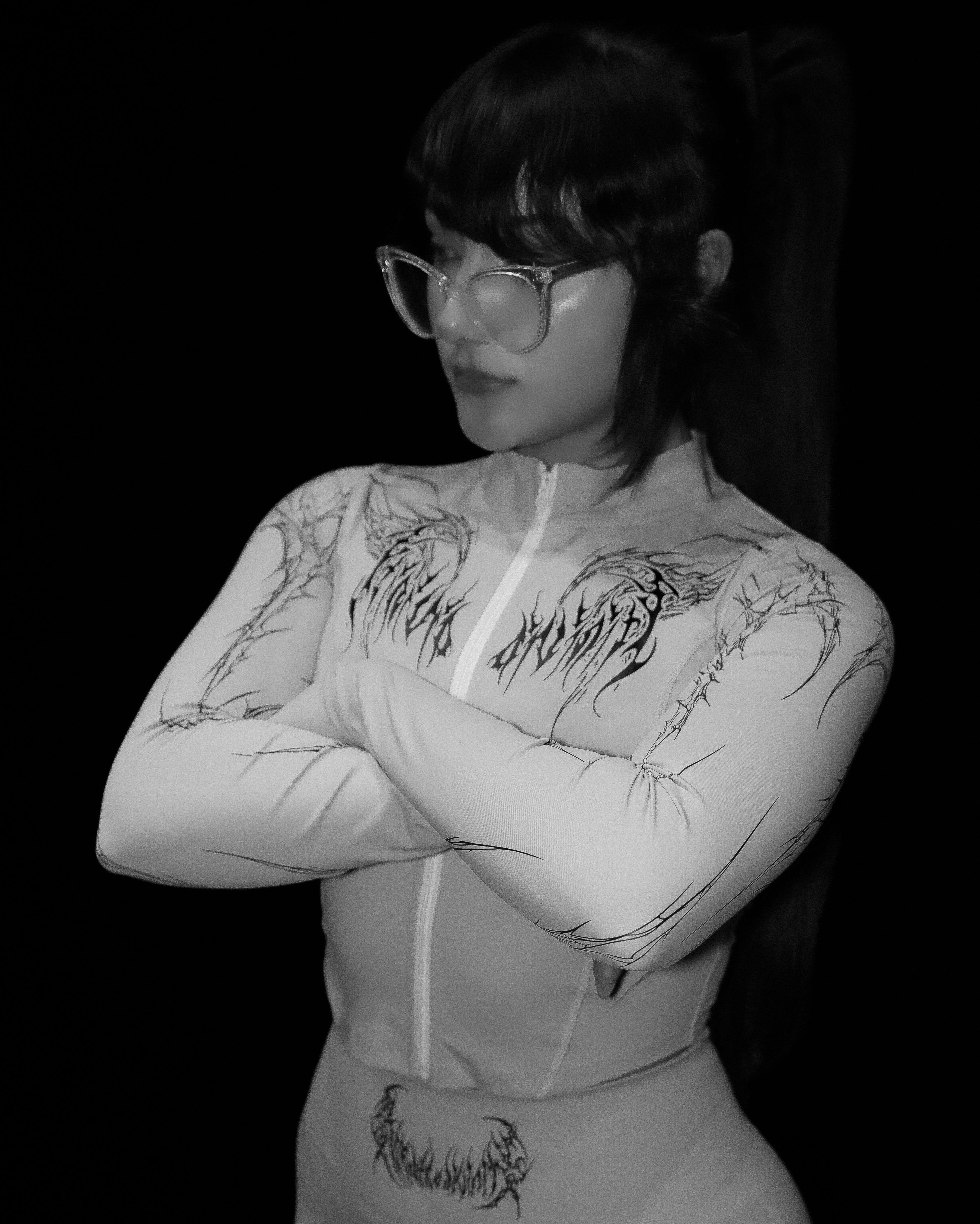 Women's Void Tech™ Moonveil Zip-up Compression jacket [SILVER]