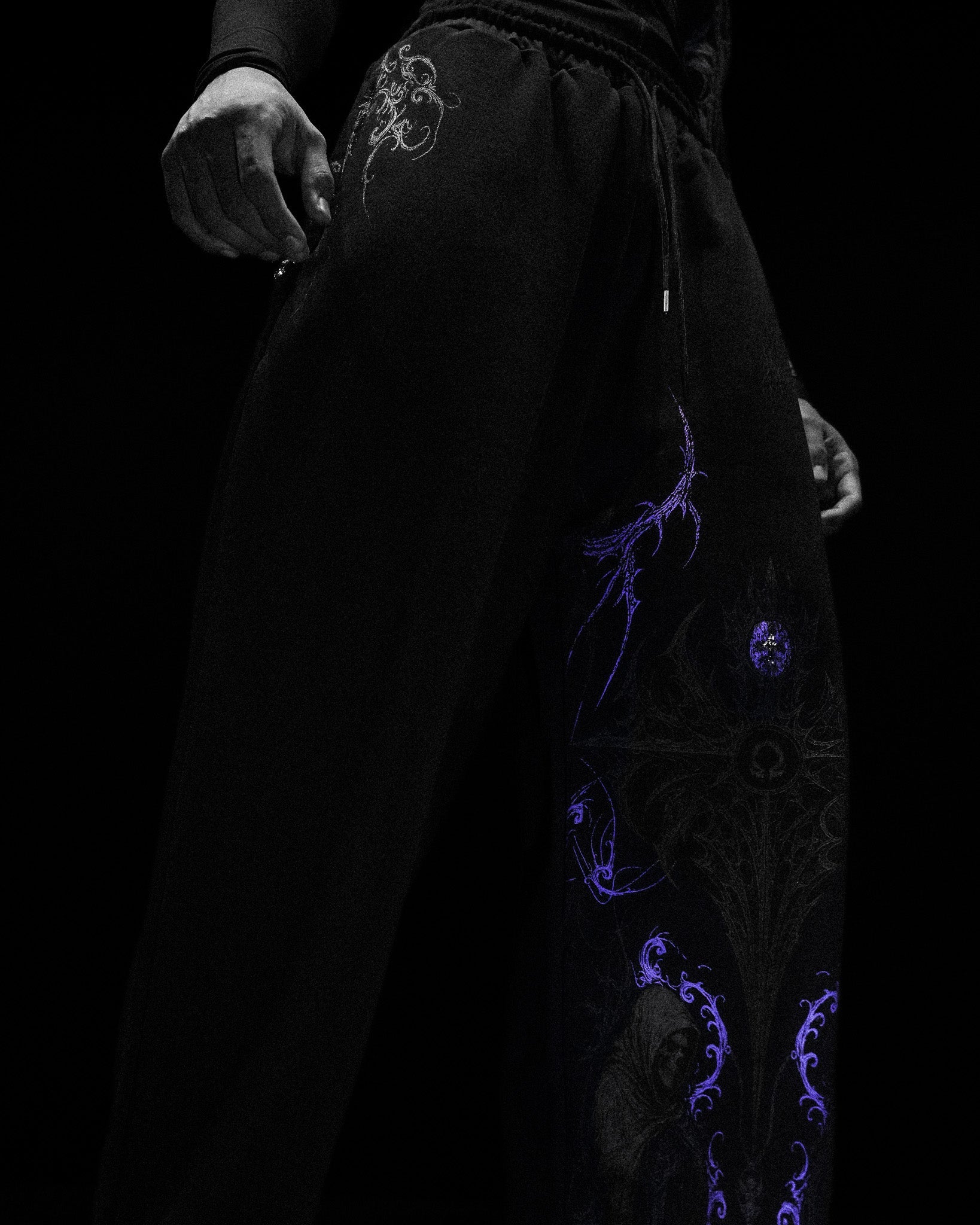 Blood Oath Uncuffed luxury sweatpants [DUSK]