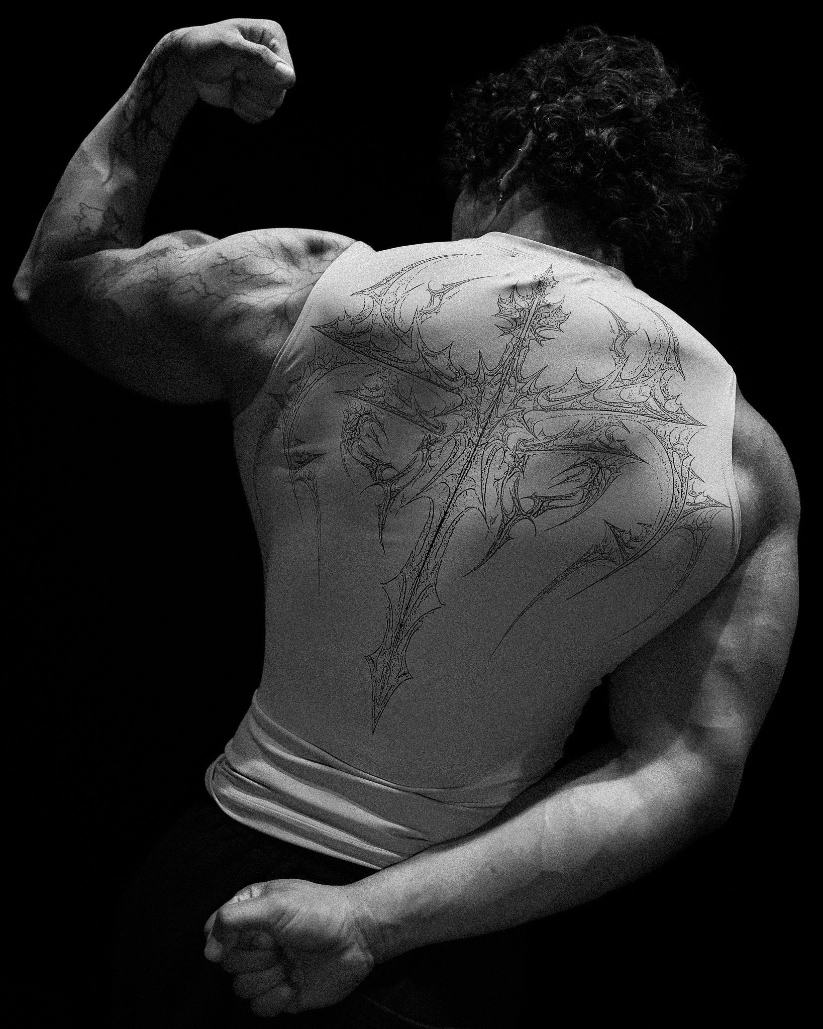 Void Tech™ Nightfall Cut-off Delt Compression [SILVER]