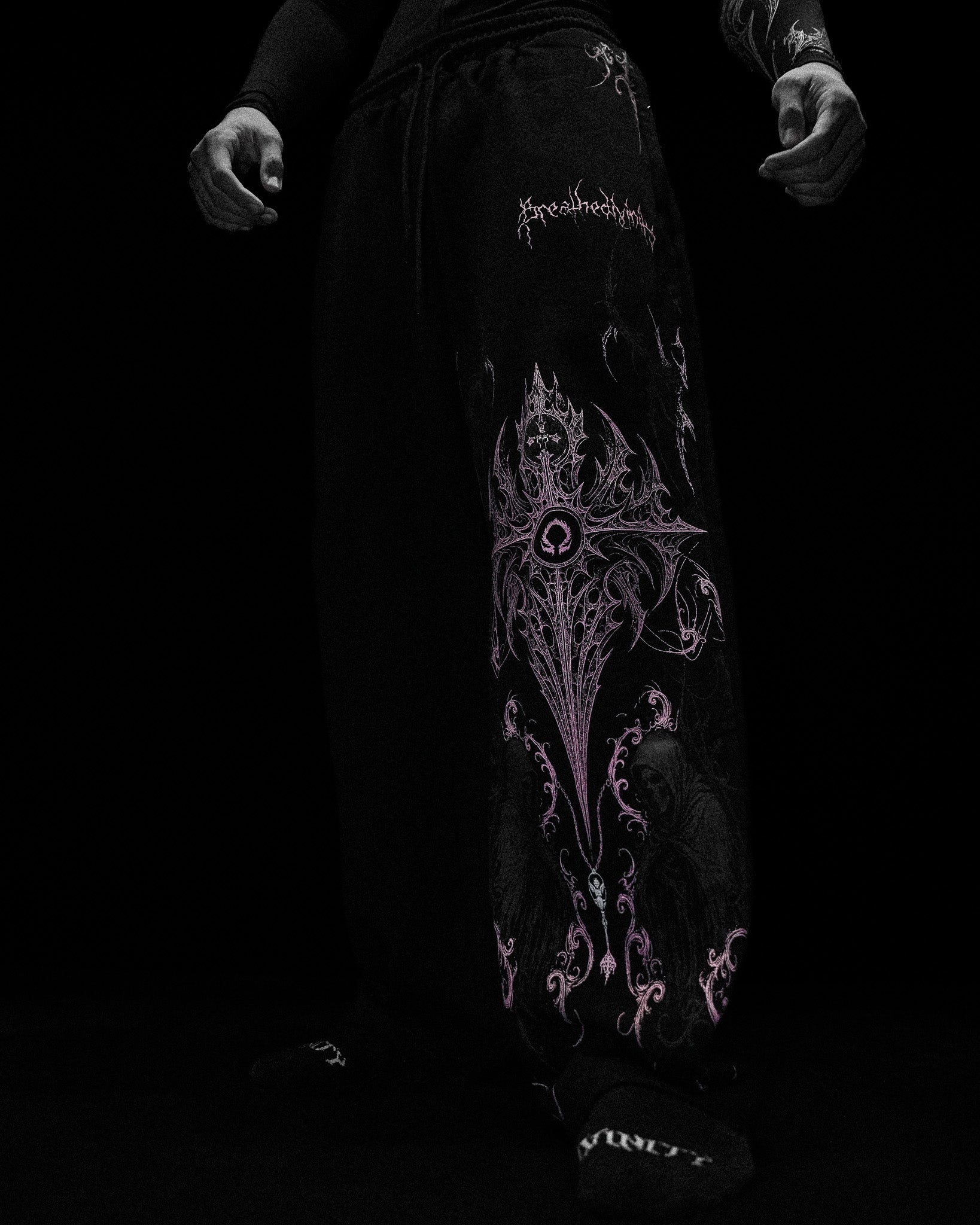 Blood Oath Uncuffed luxury sweatpants [BLOSSOM PINK]