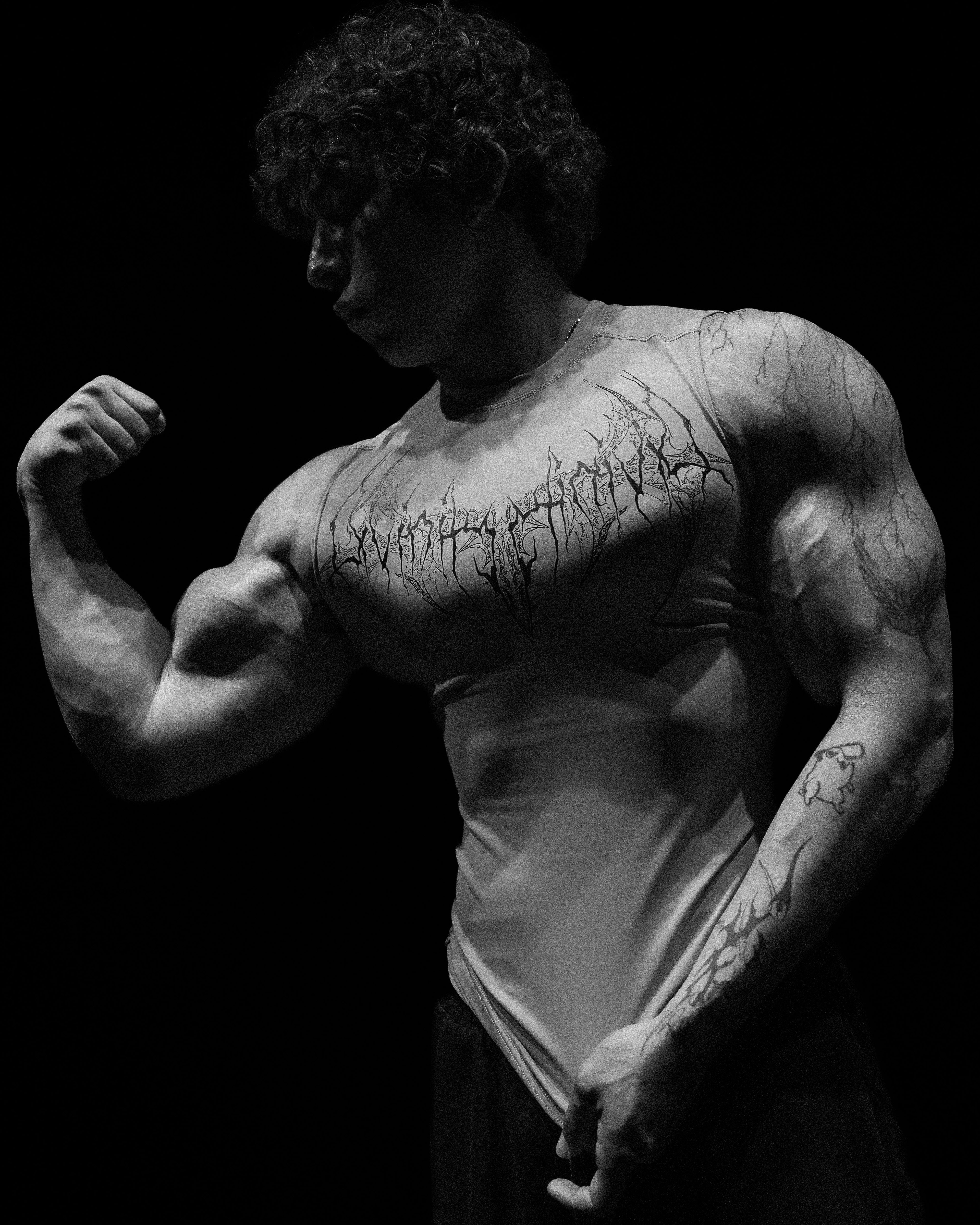 Void Tech™ Nightfall Cut-off Delt Compression [SILVER]