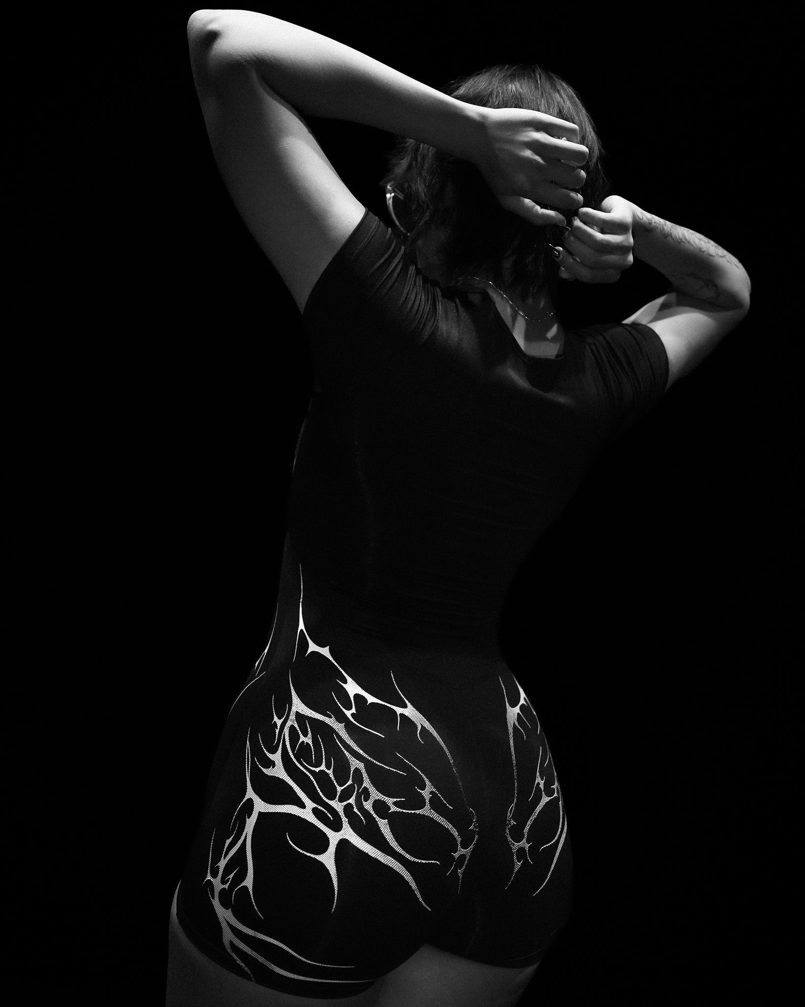 Women's Void Tech™ Cursemark Bodysuit [VOID BLACK]