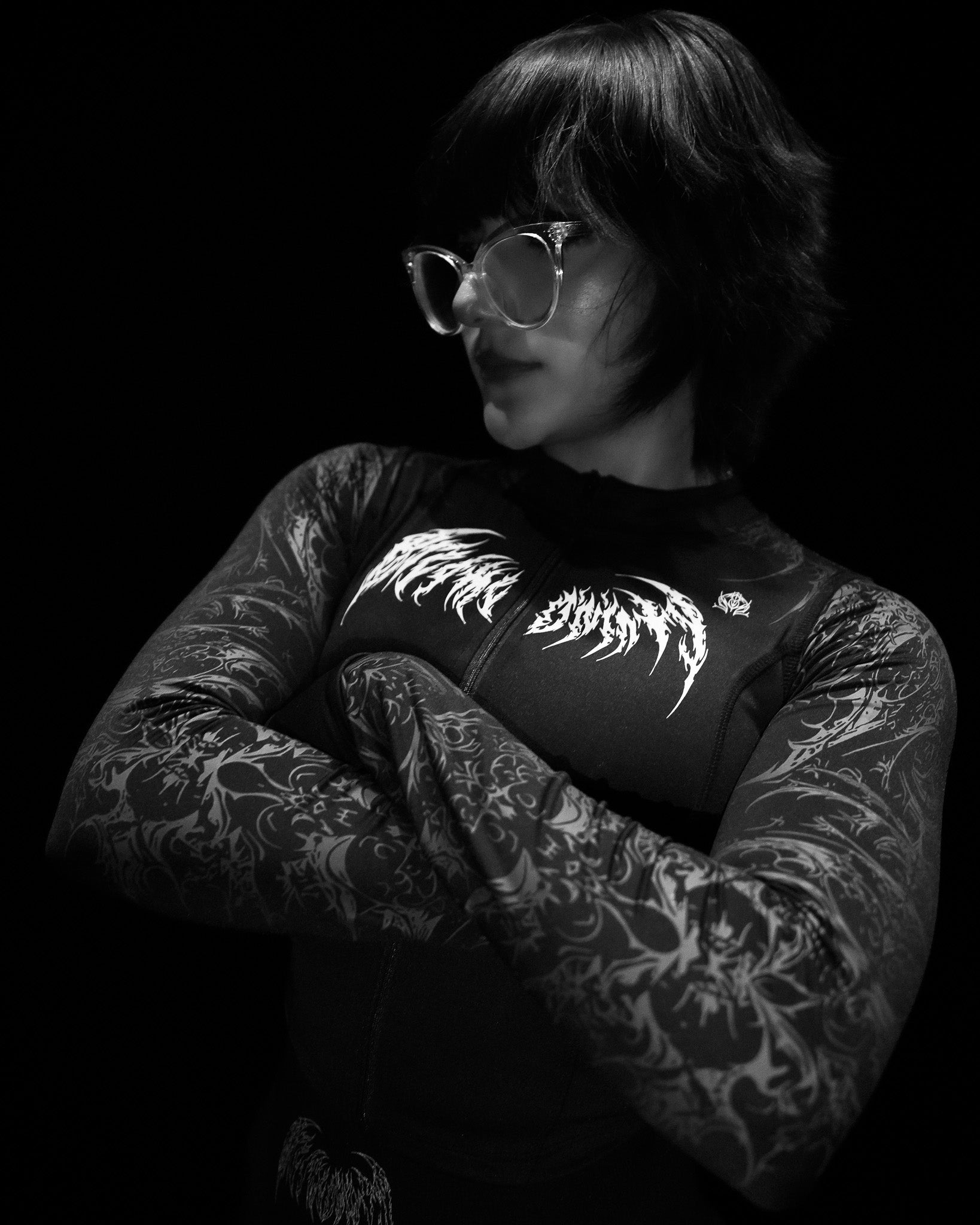 Women's Void Tech™ Cathedral Zip-up Compression Jacket [VOID BLACK]