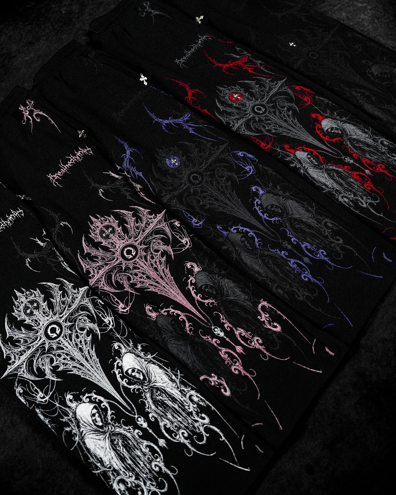 Blood Oath Uncuffed luxury sweatpants [VOID BLACK]