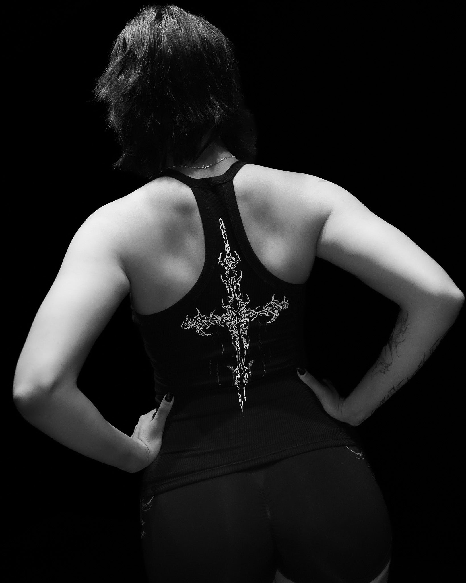 Women's Nightbliss Tank Top [VOID BLACK]