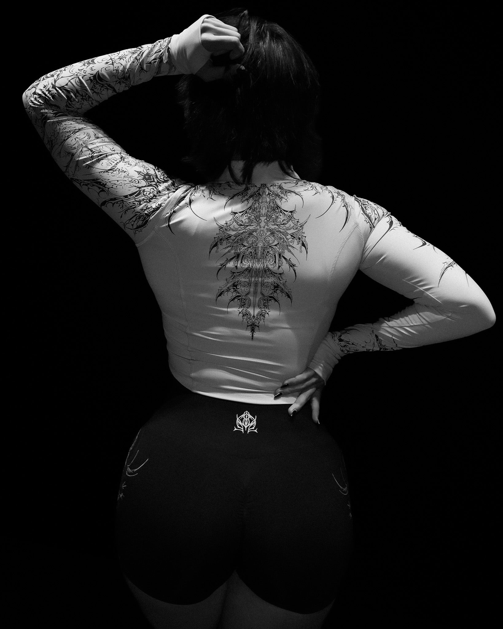 Women's Void Tech™ Cathedral Zip-up Compression Jacket [SILVER]