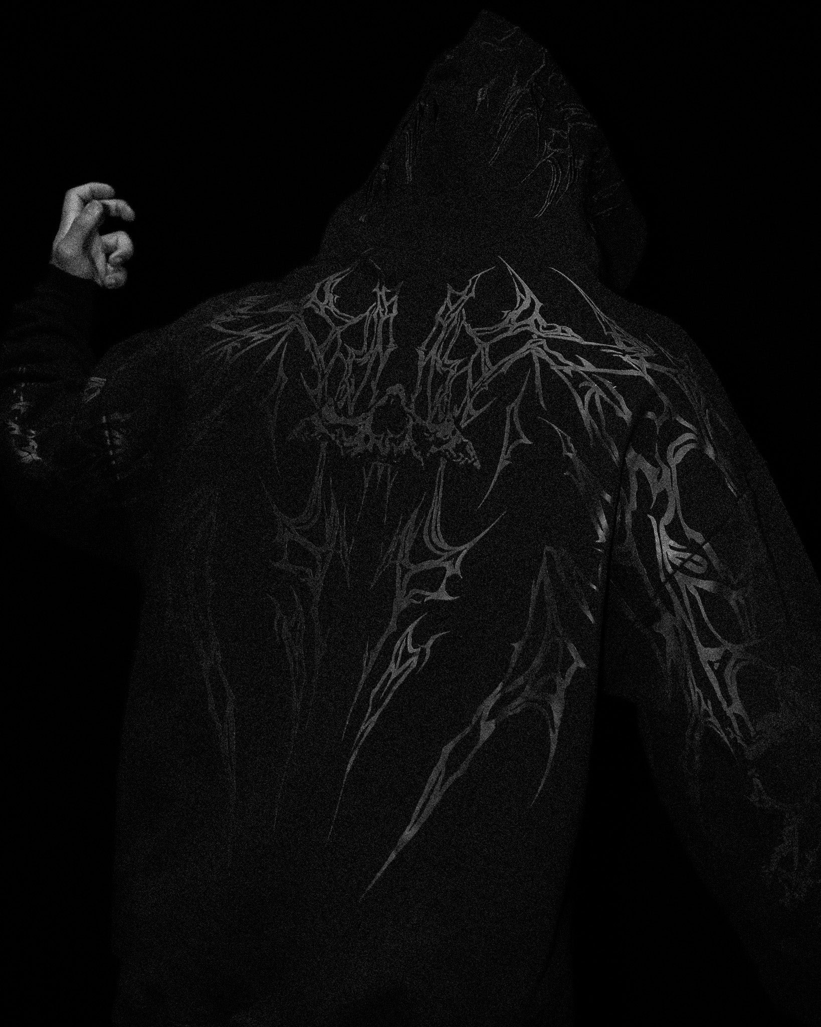 Doomslayer Oversized pullover hoodie [DARKNESS]