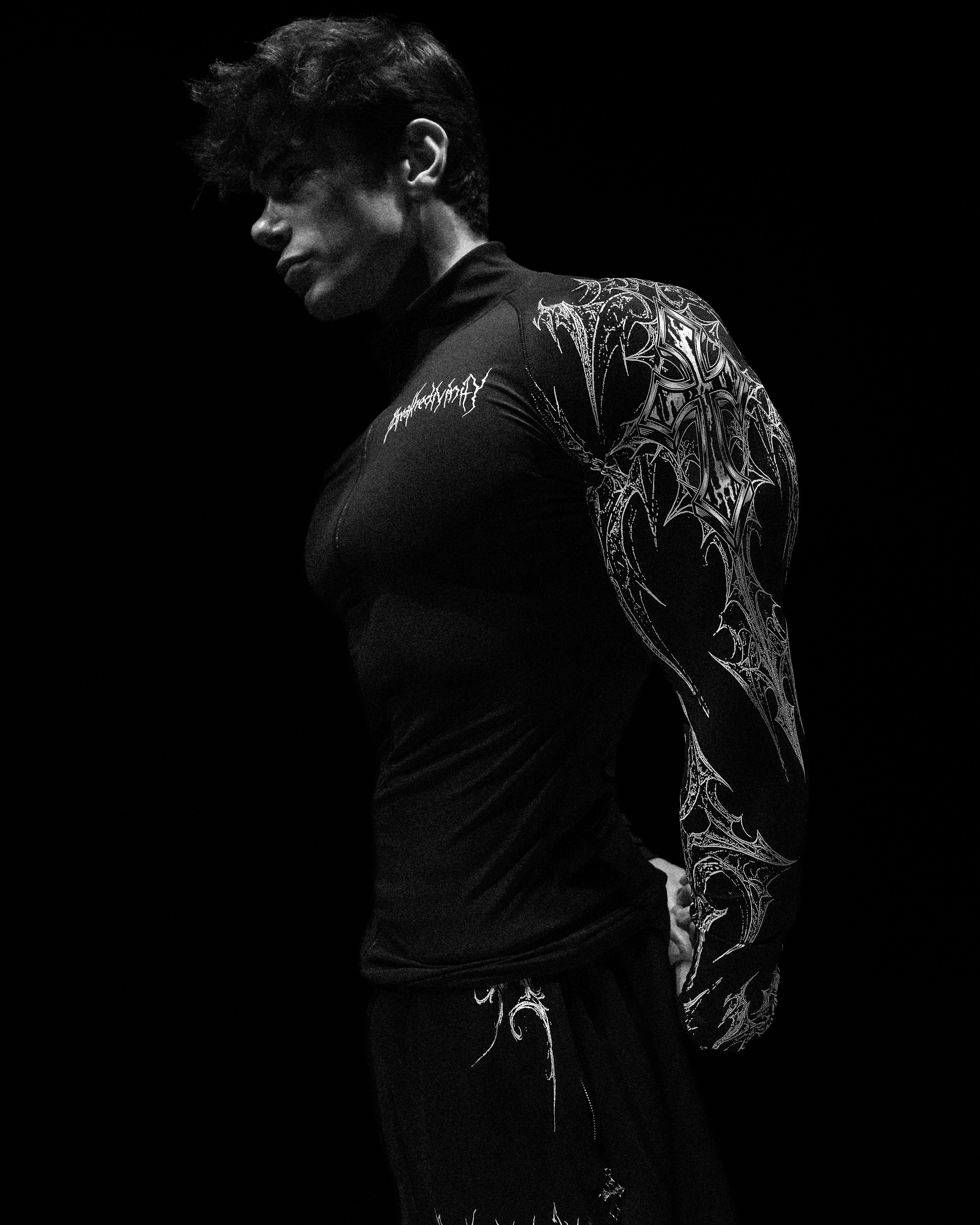 Void Tech™ Vampire Hunter Zip-up Compression [MIDNIGHT]