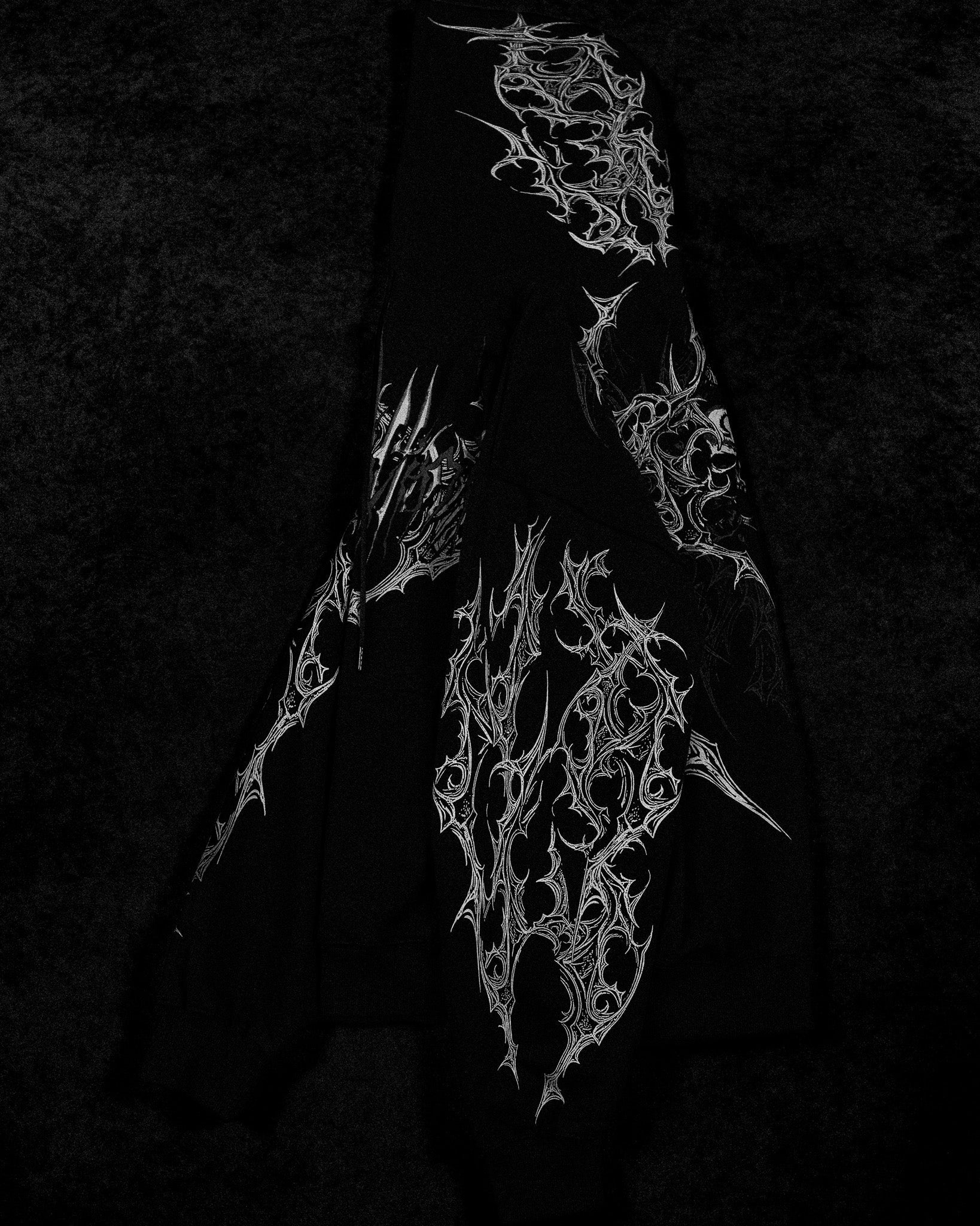 Deathwing Oversized Zip-up Hoodie [MIDNIGHT]