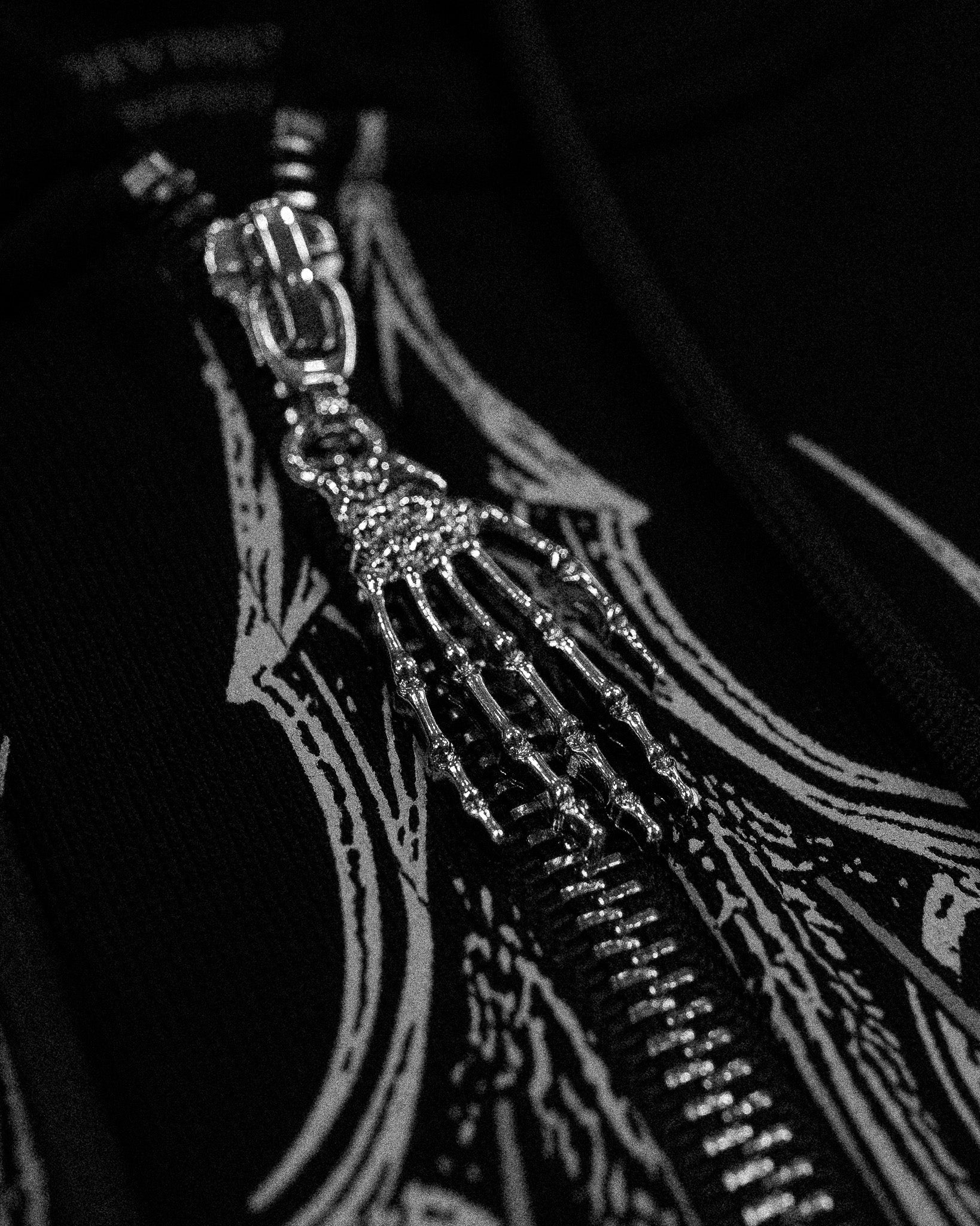 Deathwing Oversized Zip-up Hoodie [DUSK]